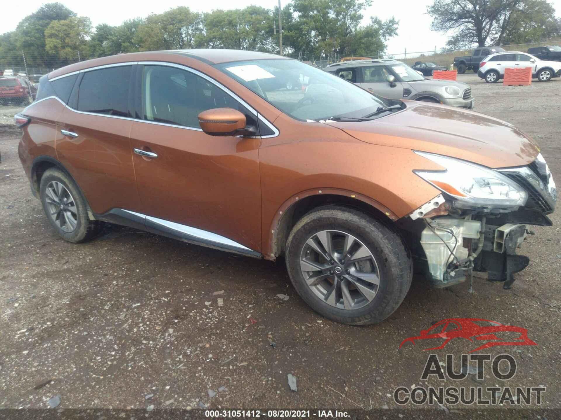 NISSAN MURANO 2017 - 5N1AZ2MH1HN134645