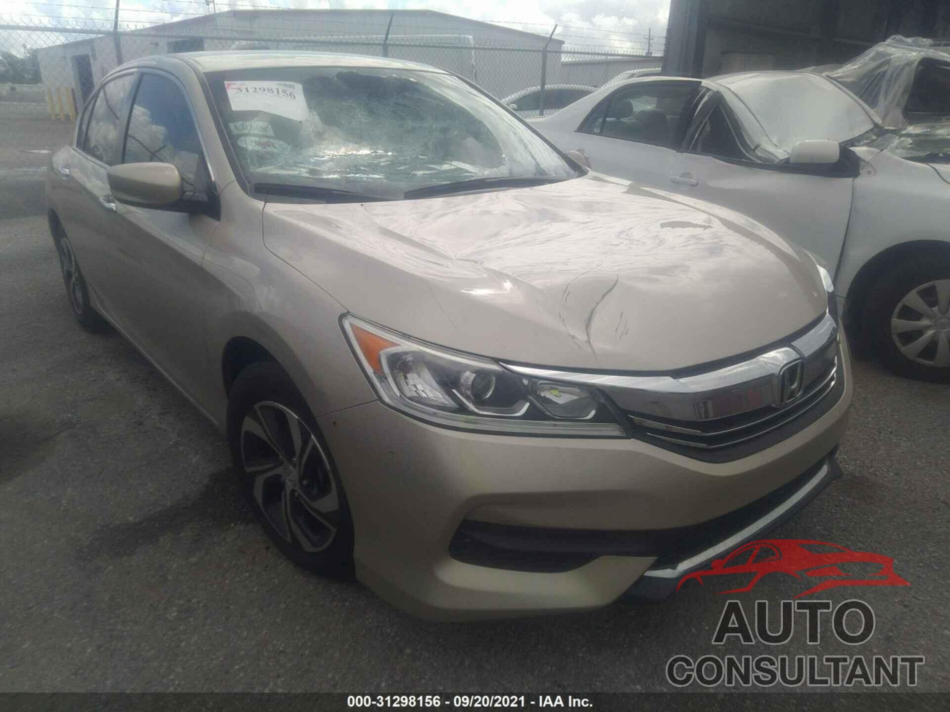 HONDA ACCORD SEDAN 2017 - 1HGCR2F38HA242395