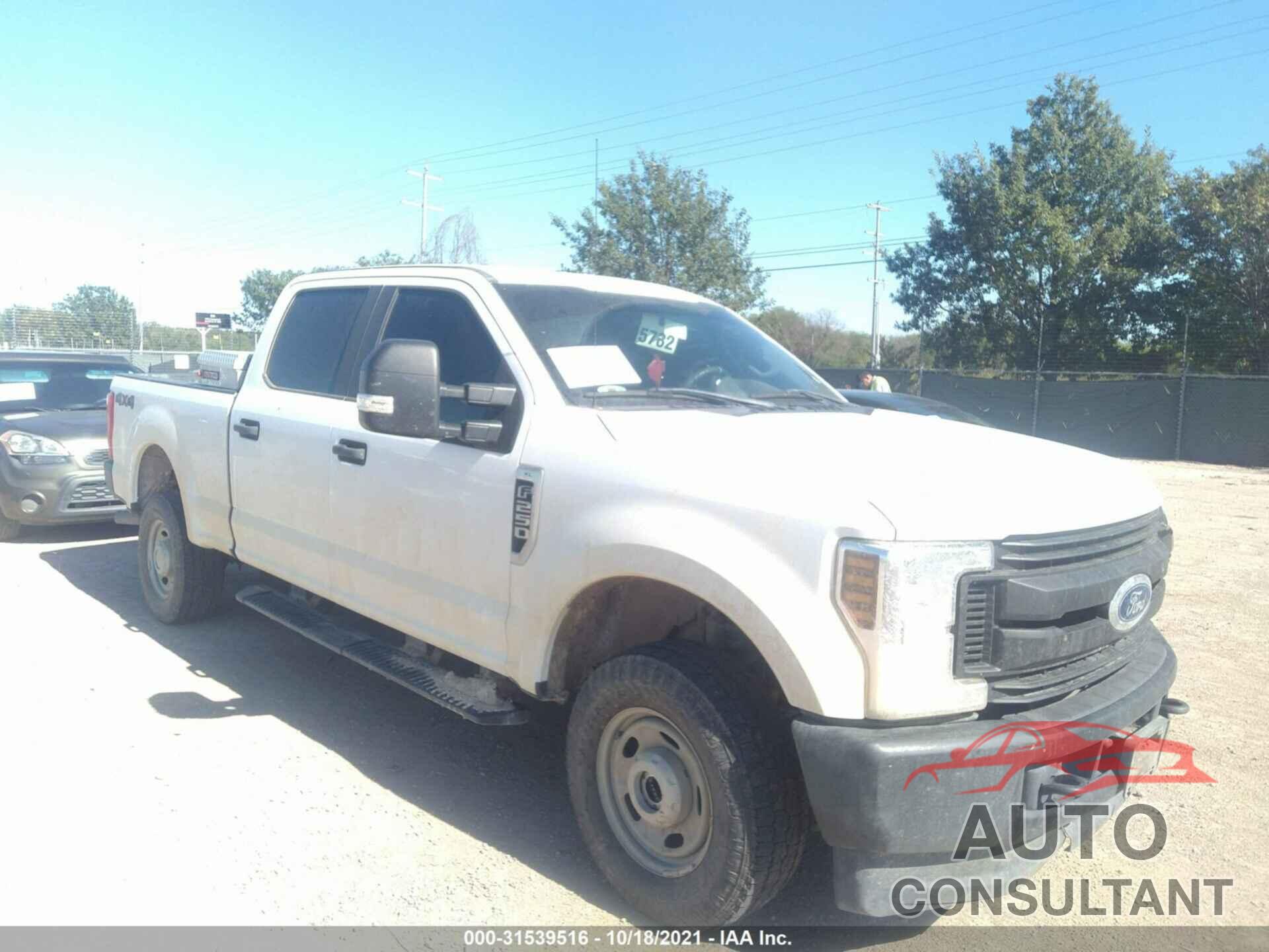 FORD SUPER DUTY F-250 SRW 2019 - 1FT7W2B62KED84881