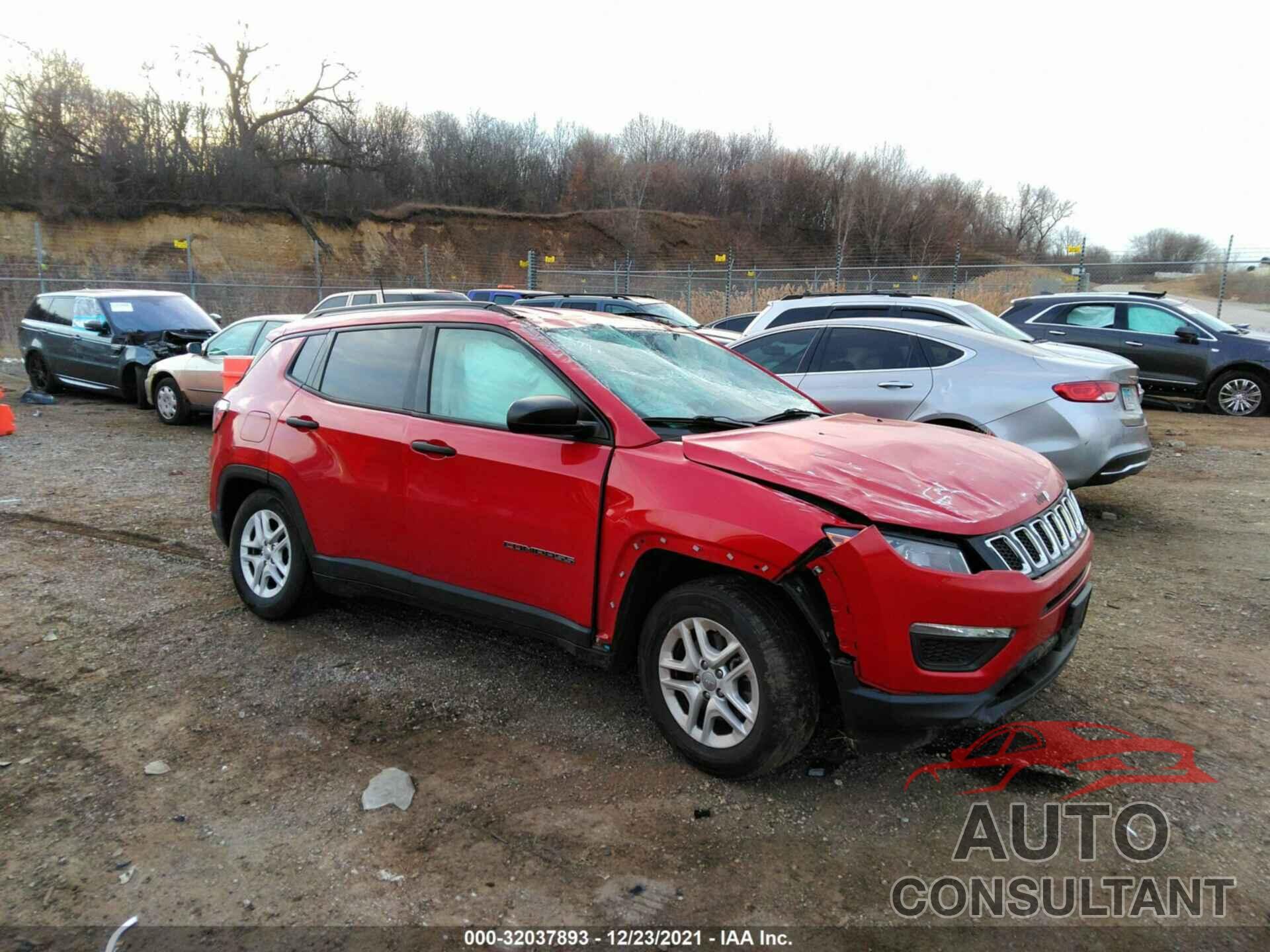 JEEP COMPASS 2017 - 3C4NJCAB3HT652453