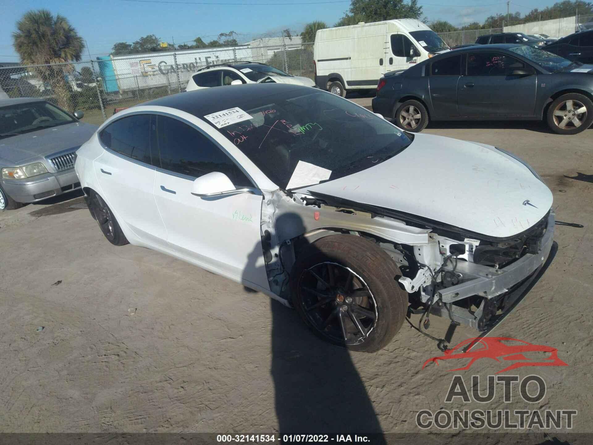 TESLA MODEL 3 2020 - 5YJ3E1EB0LF617998
