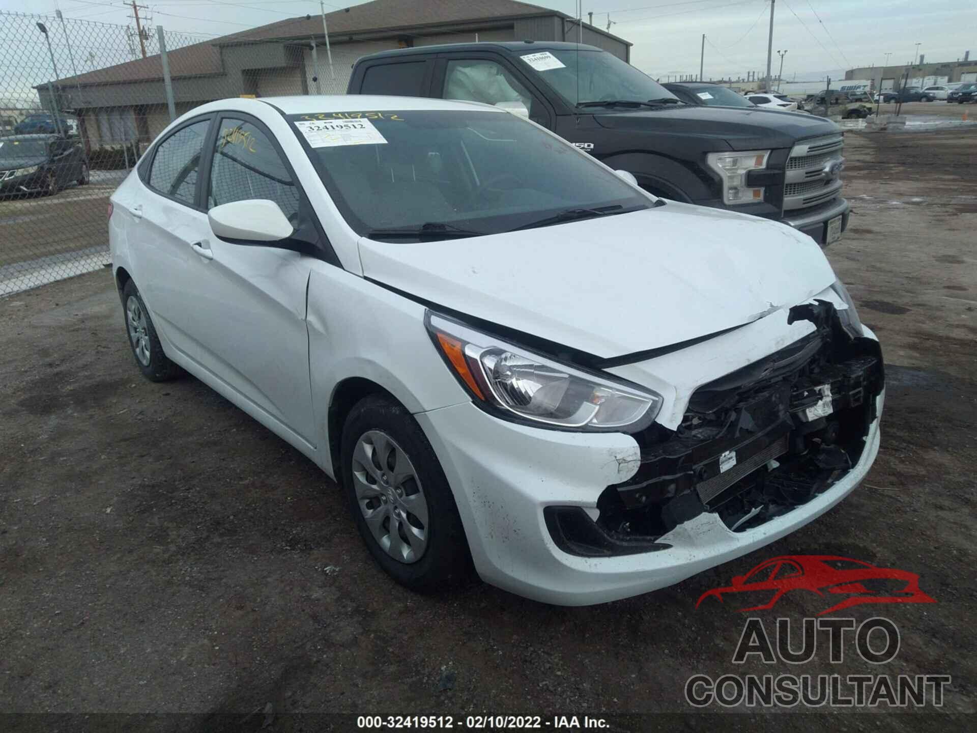 HYUNDAI ACCENT 2017 - KMHCT4AE1HU294983