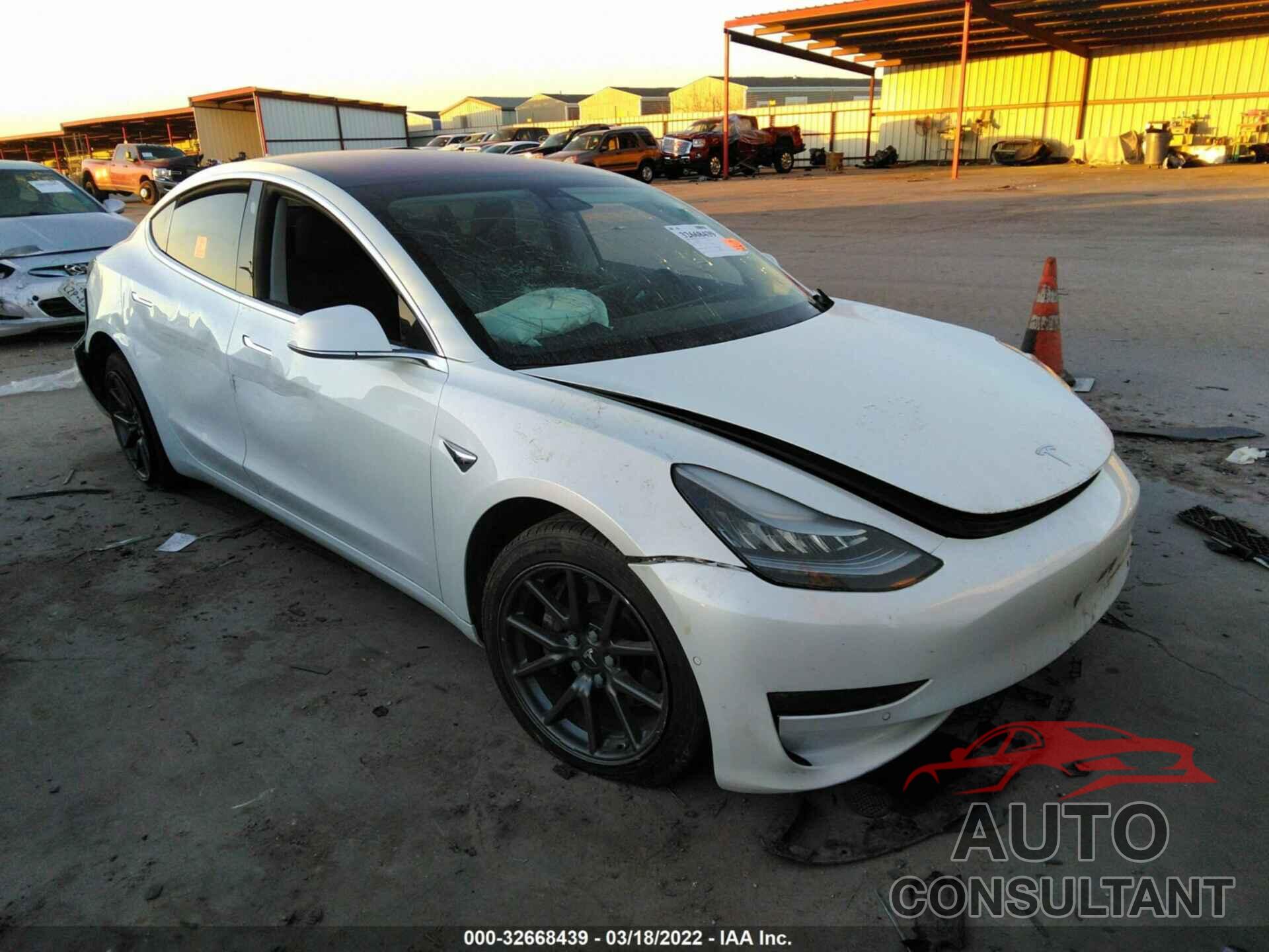 TESLA MODEL 3 2018 - 5YJ3E1EA6JF161901