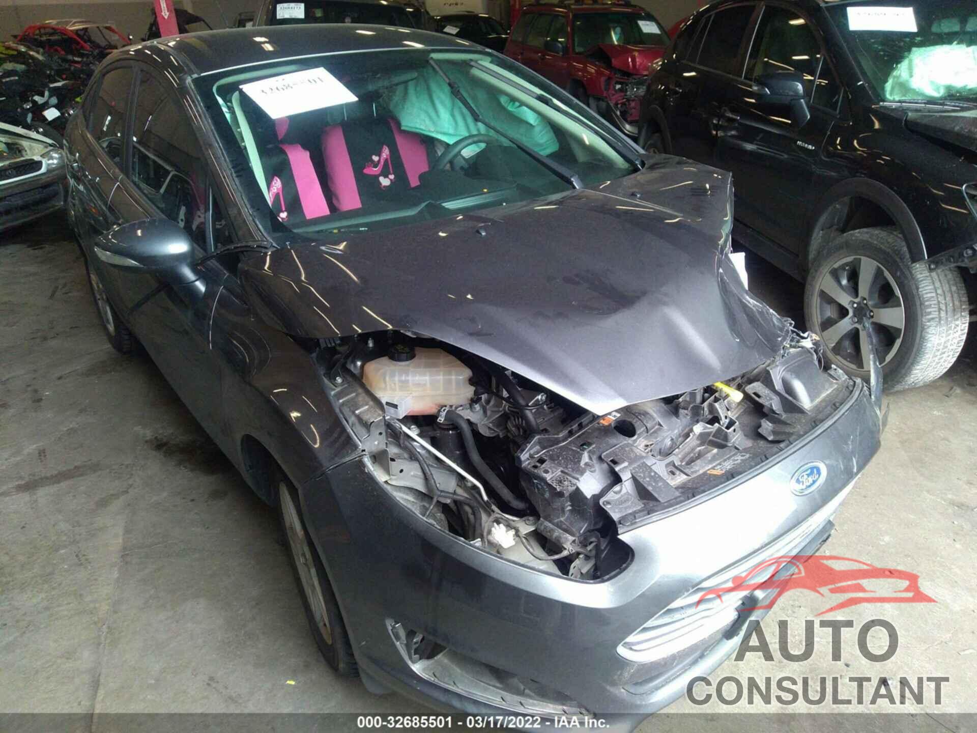 FORD FIESTA 2017 - 3FADP4BJ9HM162315