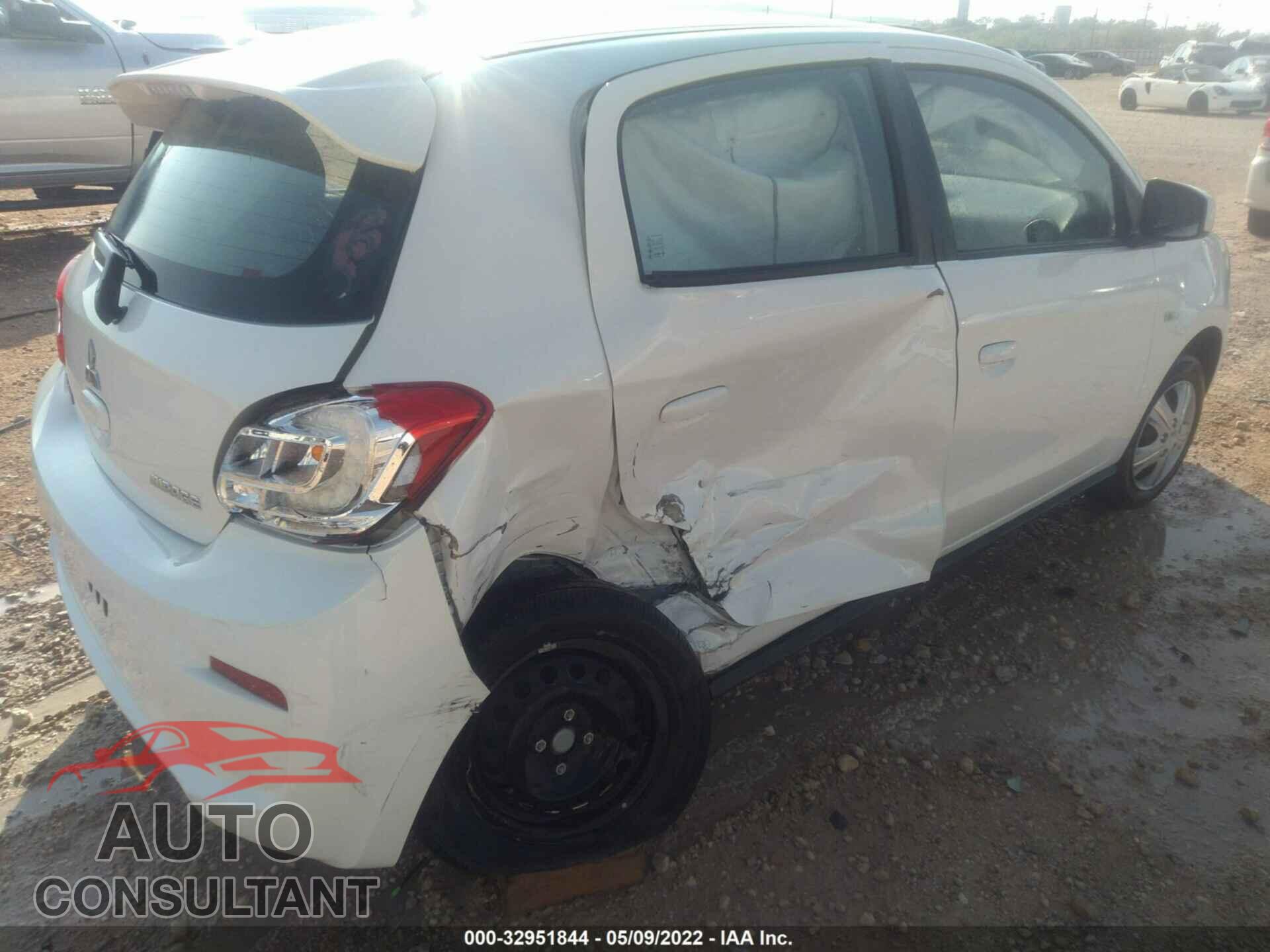 MITSUBISHI MIRAGE 2017 - ML32A3HJ7HH017169