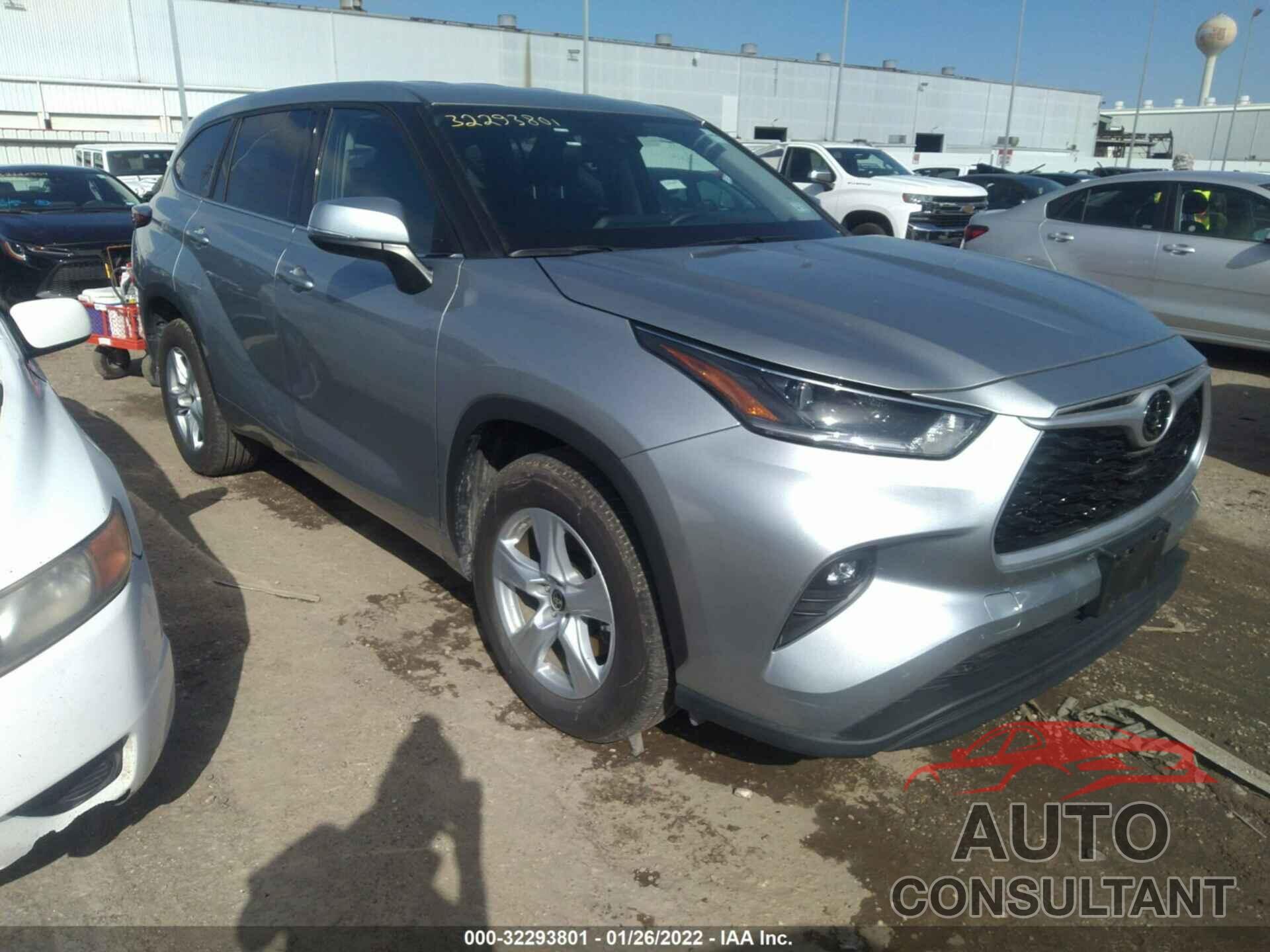 TOYOTA HIGHLANDER 2021 - 5TDZZRAH4MS066172