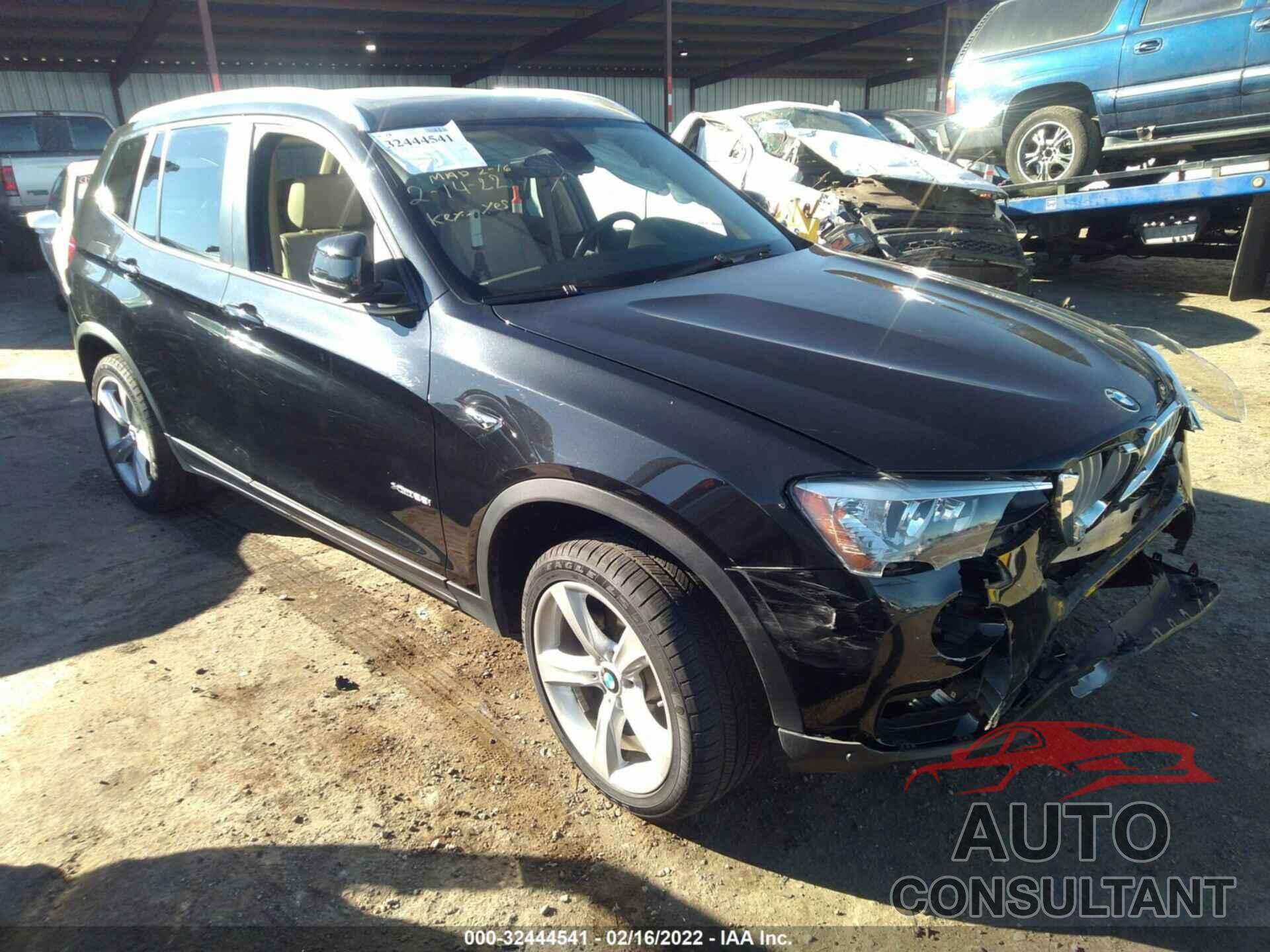 BMW X3 2017 - 5UXWX9C34H0W78311
