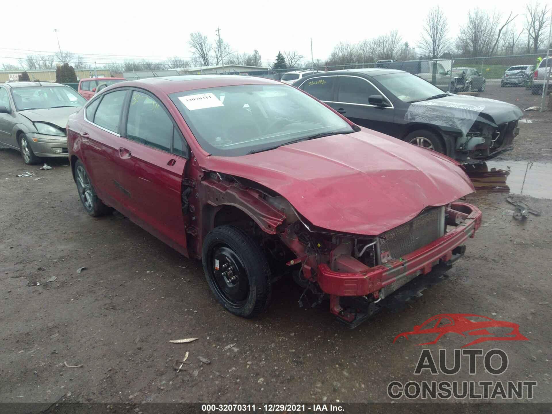 FORD FUSION 2017 - 3FA6P0H71HR404675