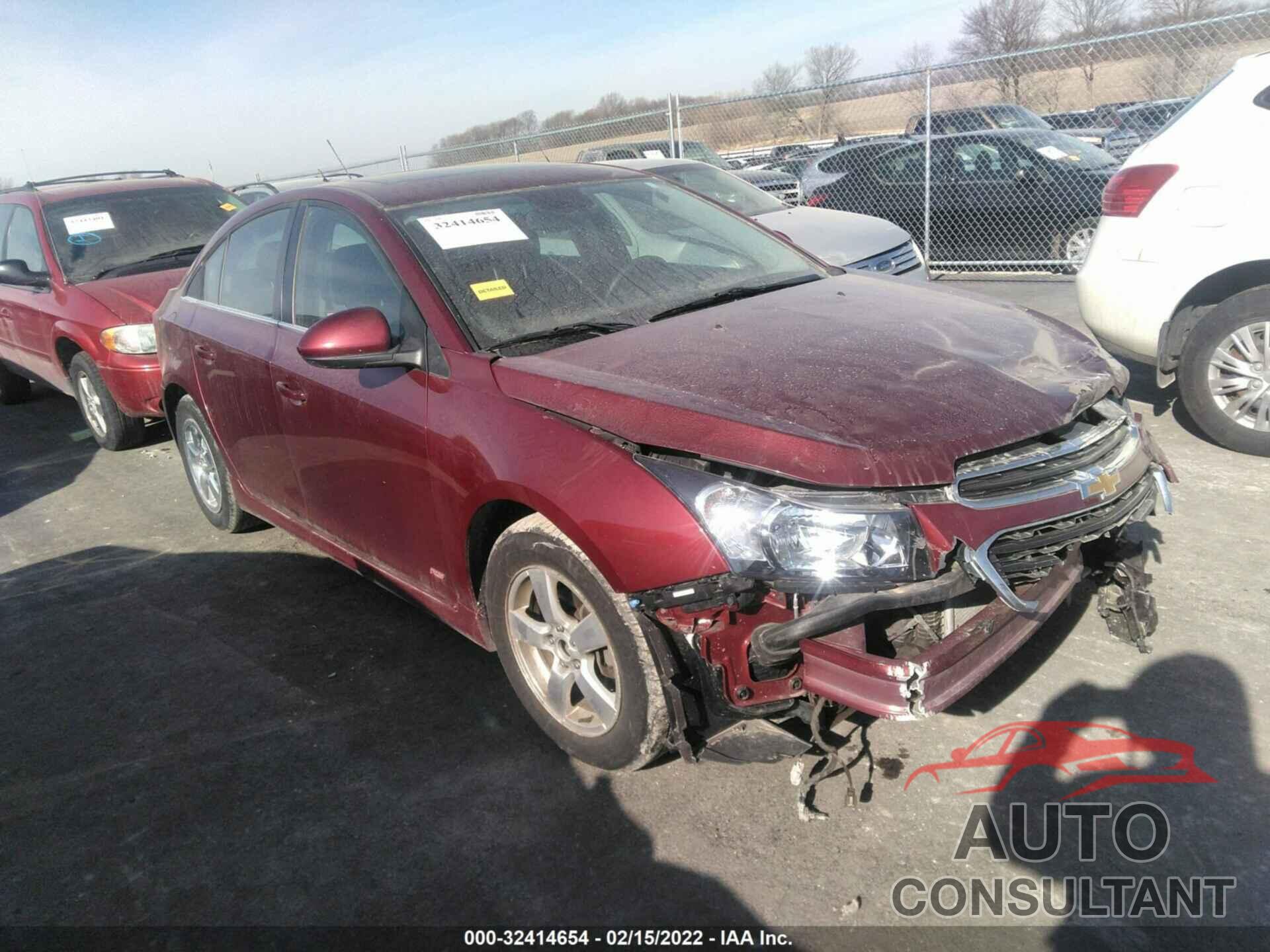 CHEVROLET CRUZE LIMITED 2016 - 1G1PE5SBXG7172820