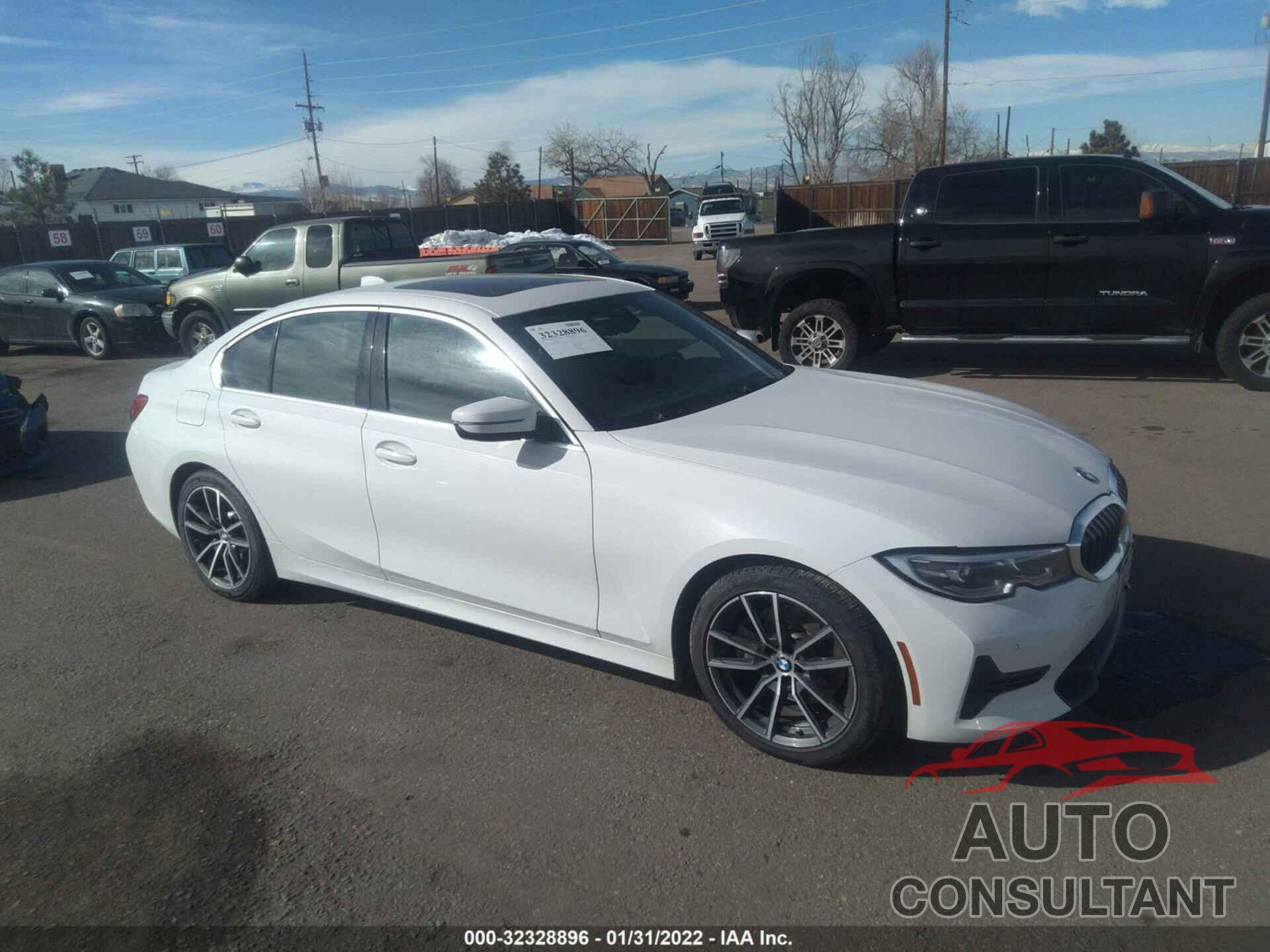 BMW 3 SERIES 2020 - 3MW5R7J0XL8B20642