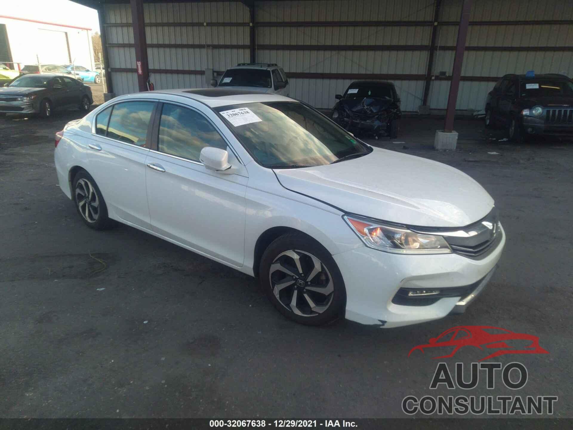 HONDA ACCORD SEDAN 2017 - 1HGCR2F86HA075806