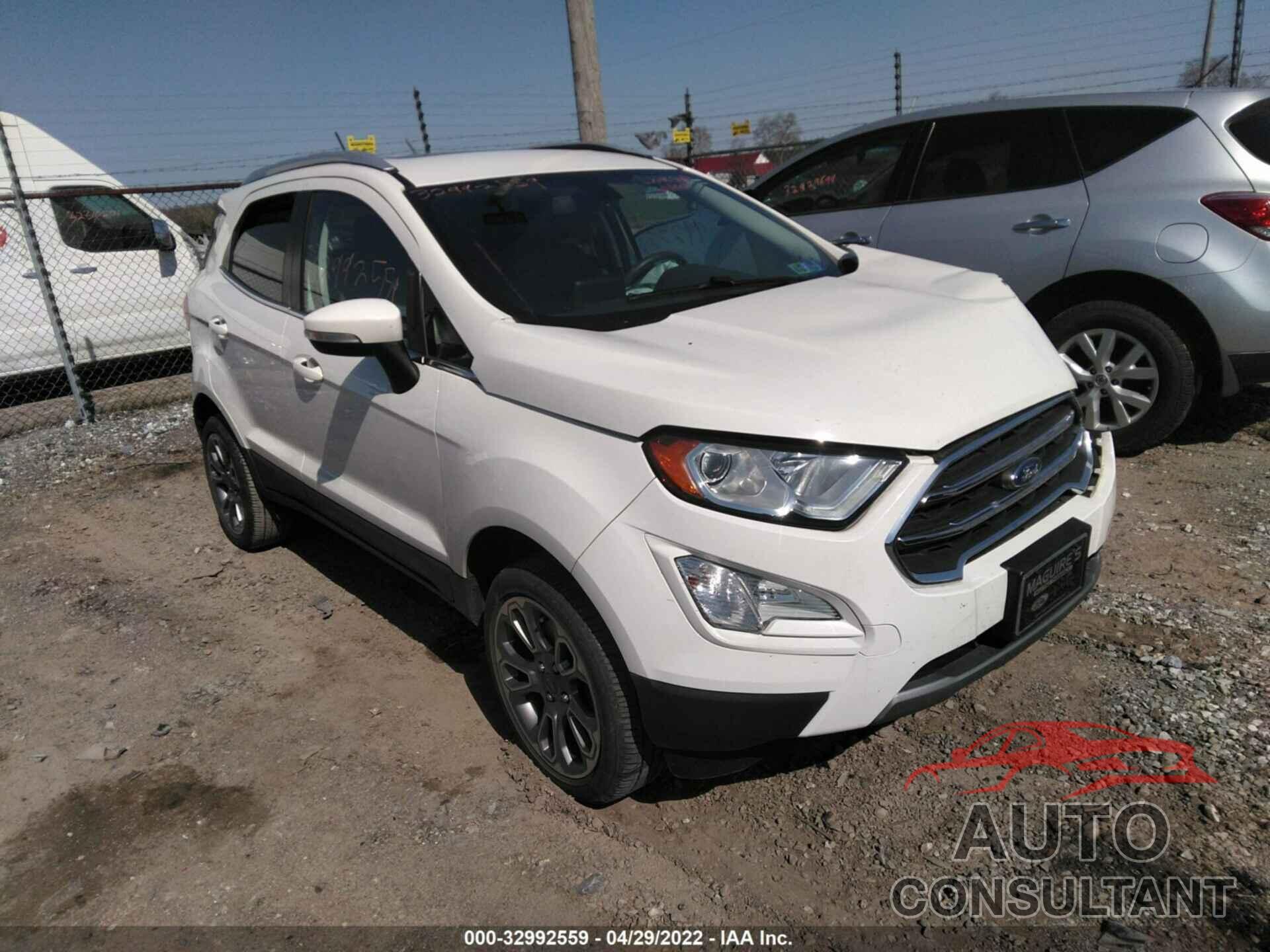 FORD ECOSPORT 2018 - MAJ6P1WL0JC167980