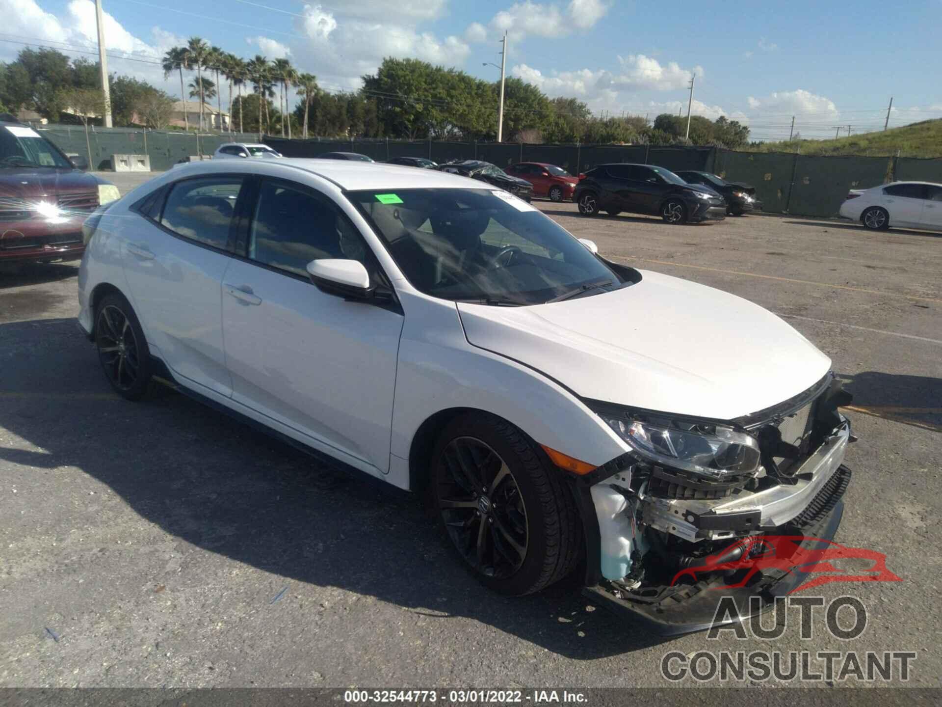 HONDA CIVIC HATCHBACK 2021 - SHHFK7H48MU216169