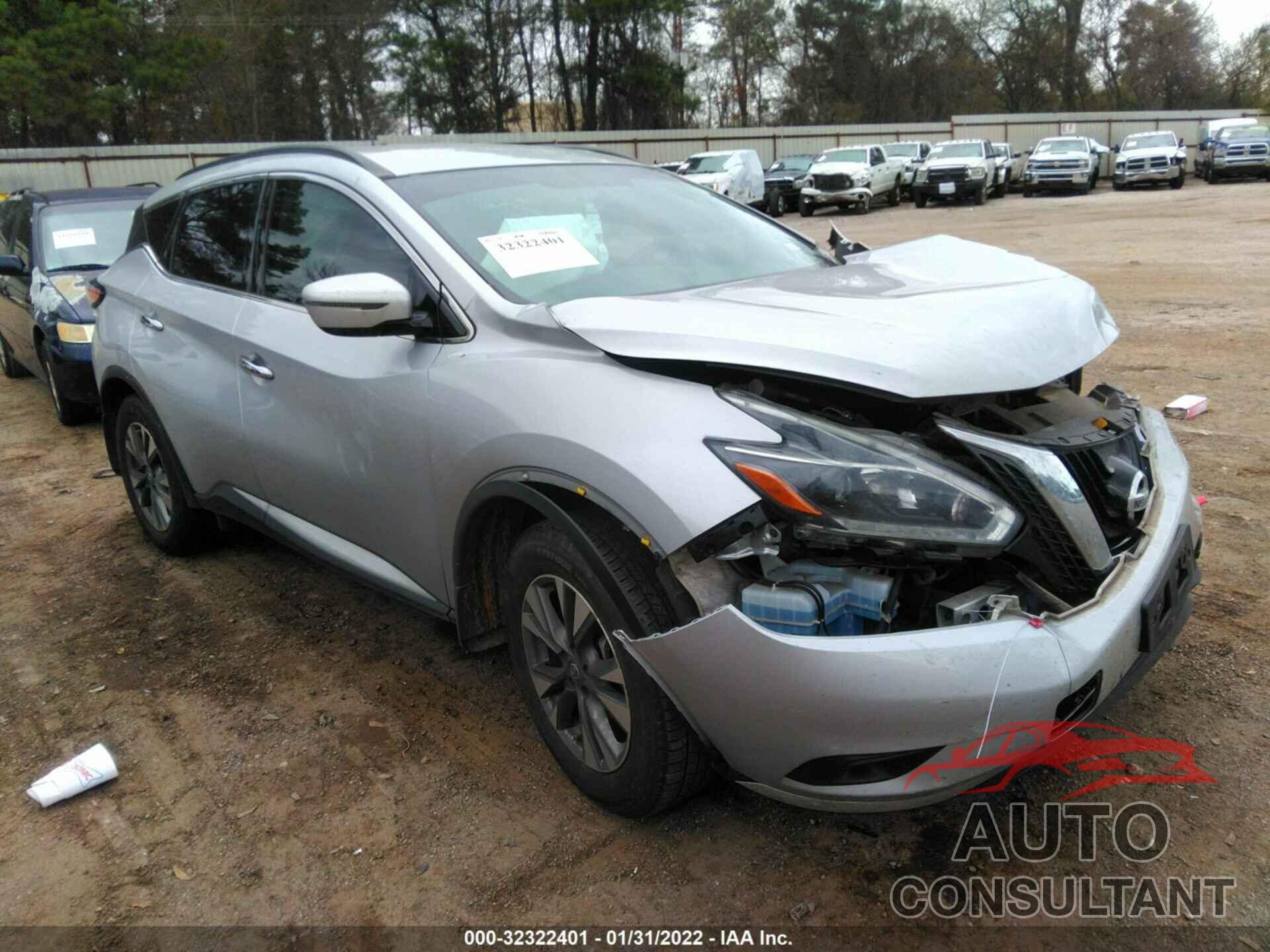 NISSAN MURANO 2018 - 5N1AZ2MG3JN198103