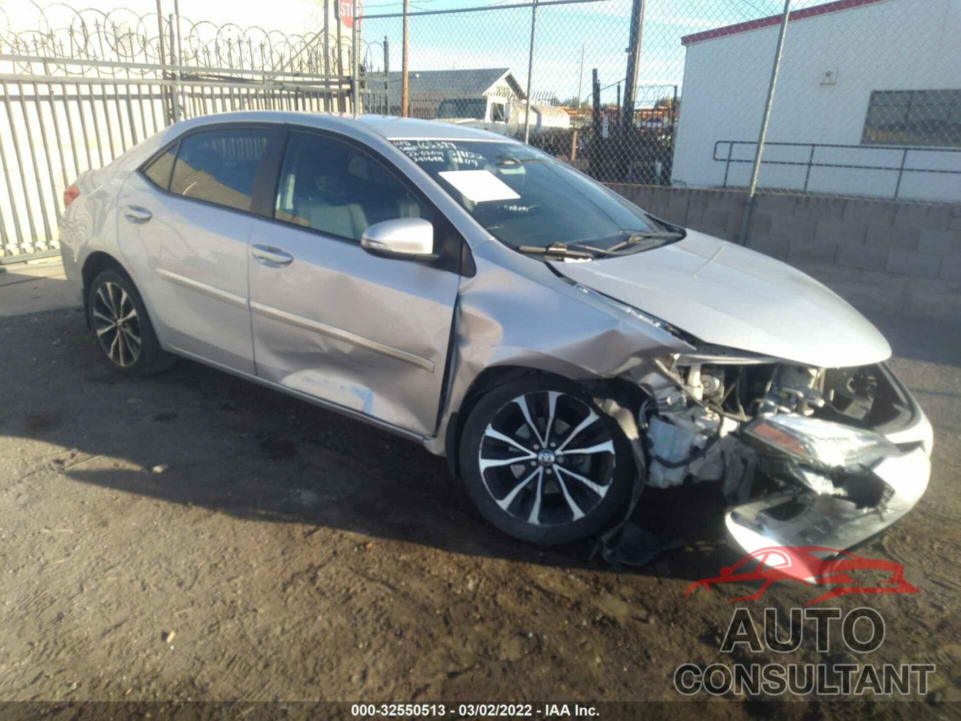 TOYOTA COROLLA 2019 - 2T1BURHE5KC157663