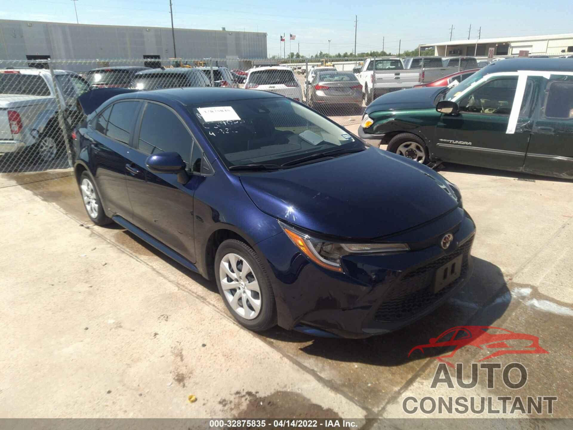 TOYOTA COROLLA 2021 - JTDEPMAE6MJ147541
