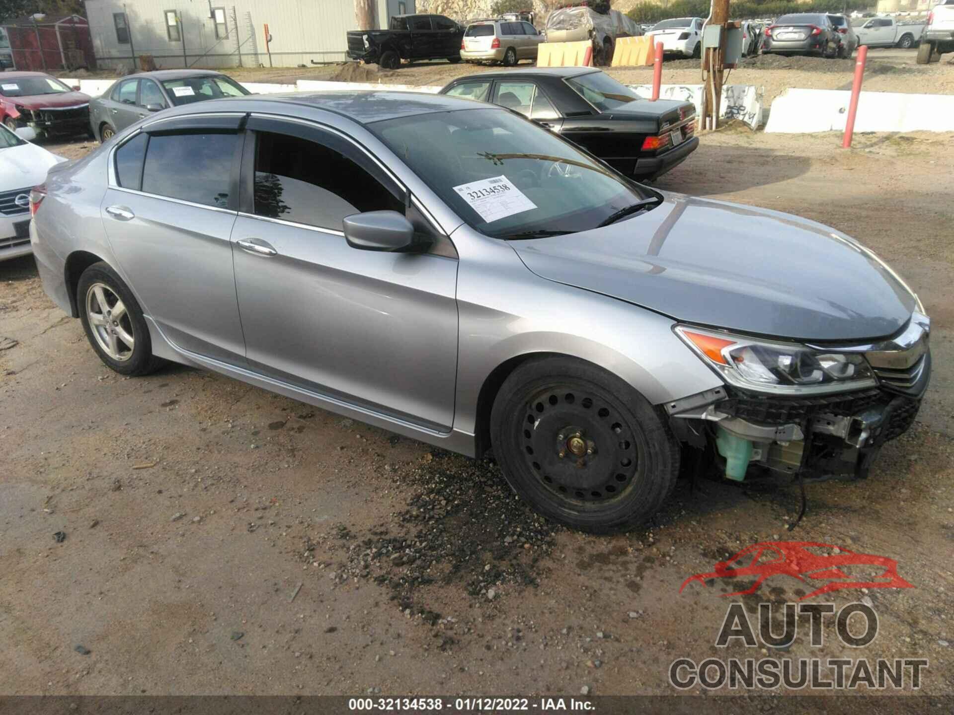 HONDA ACCORD SEDAN 2016 - 1HGCR2F55GA190658