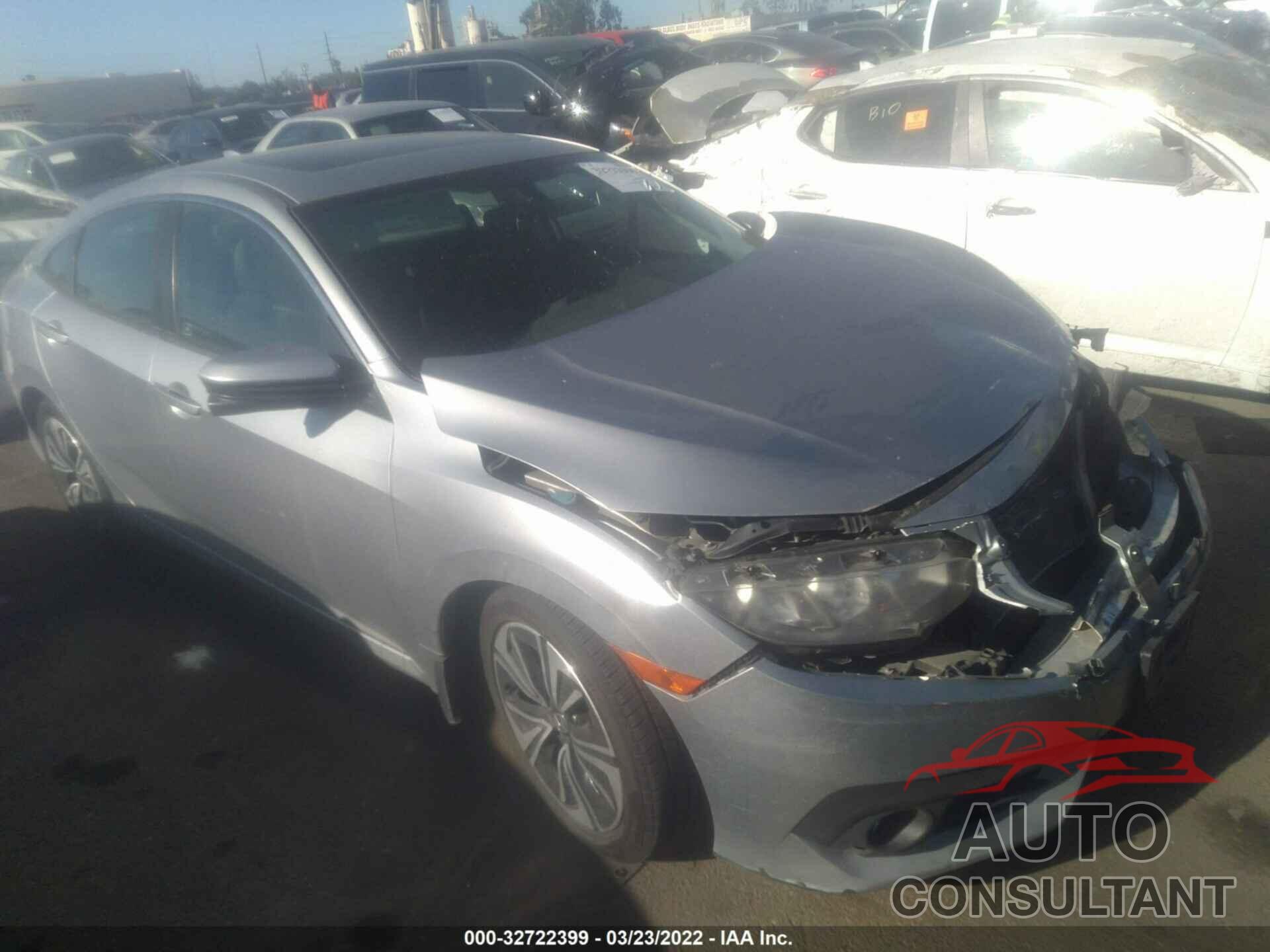 HONDA CIVIC SEDAN 2016 - 19XFC1F34GE207436