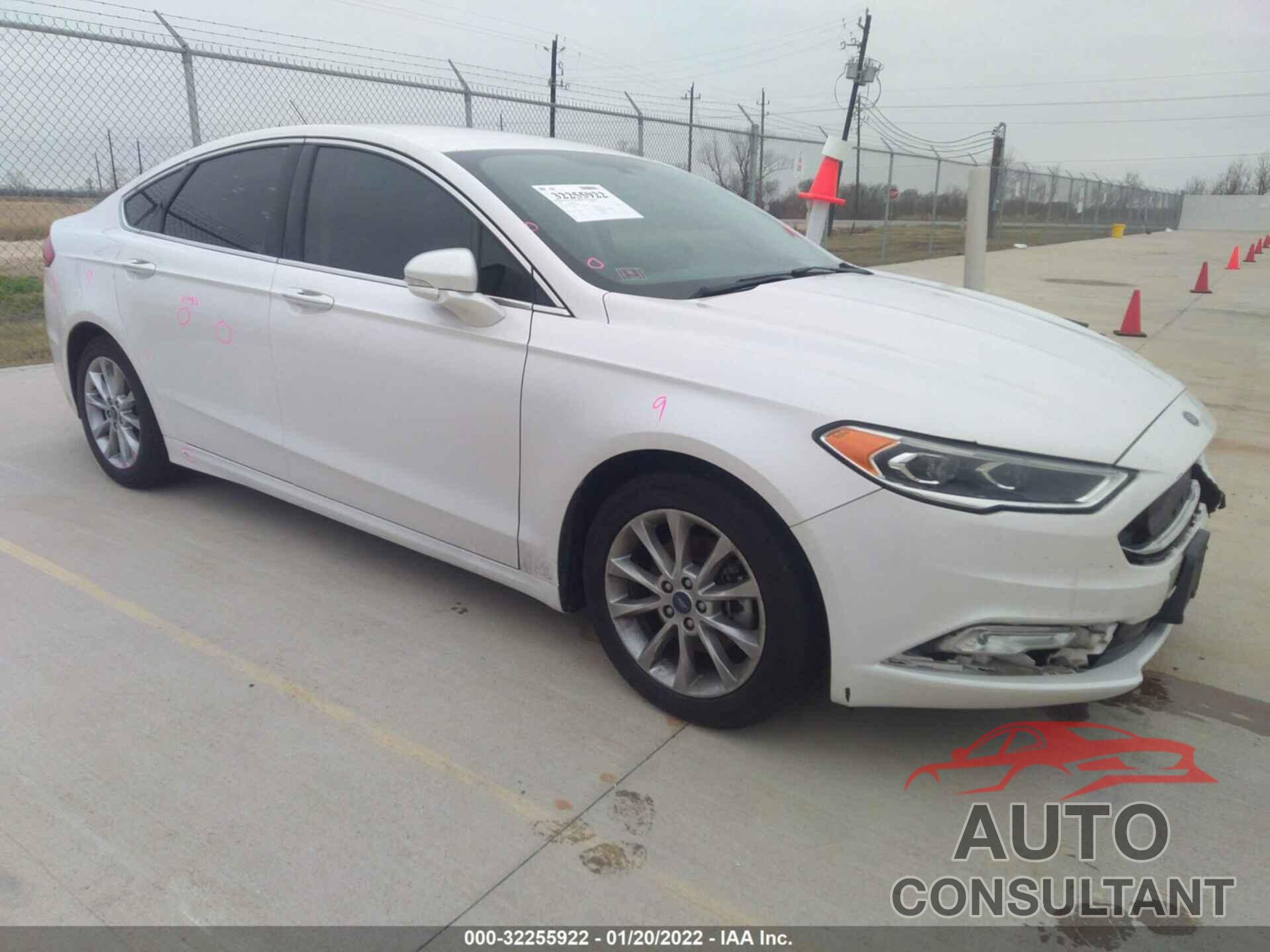 FORD FUSION 2017 - 3FA6P0HDXHR246732