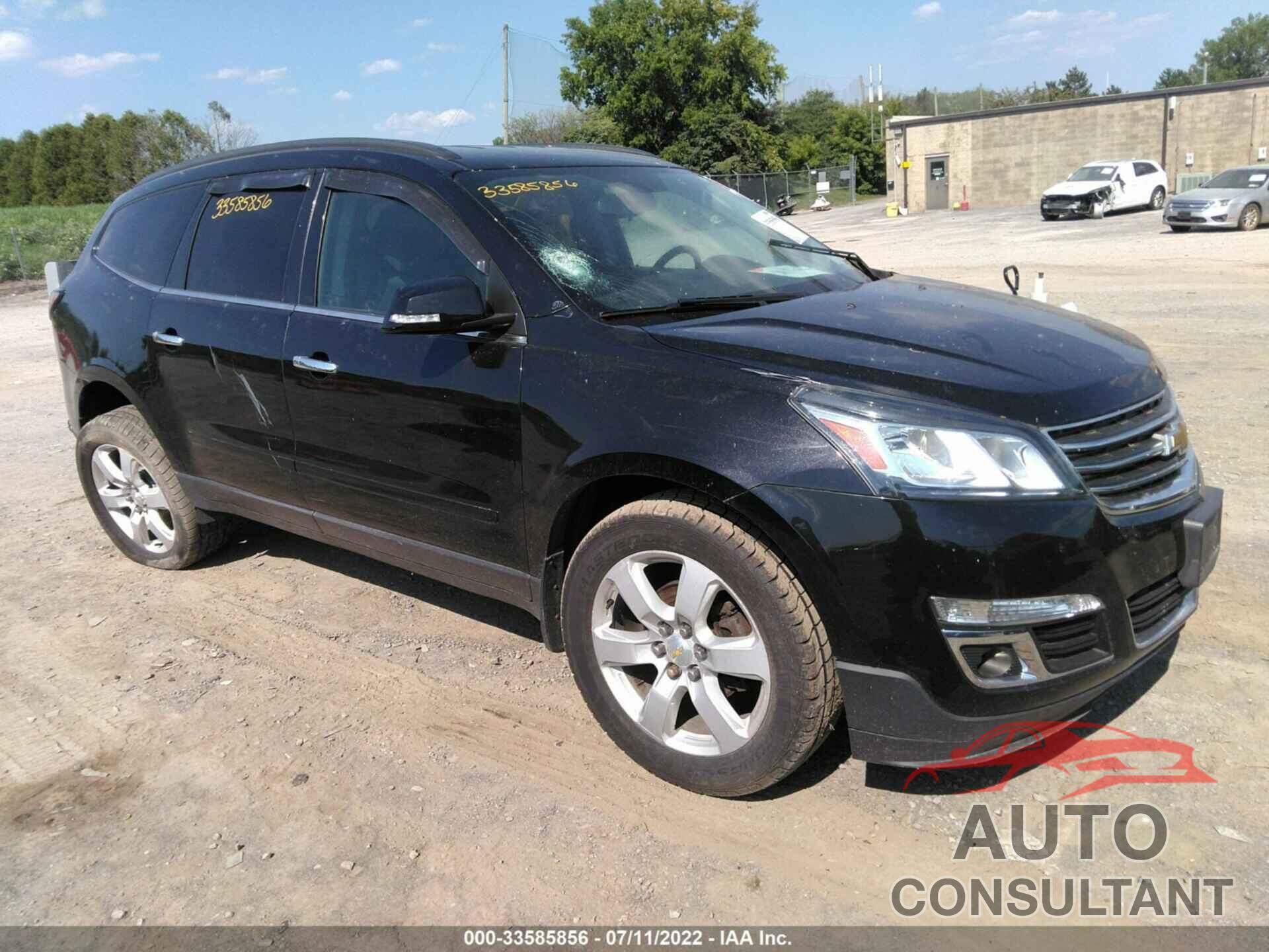 CHEVROLET TRAVERSE 2016 - 1GNKRGKD3GJ172414