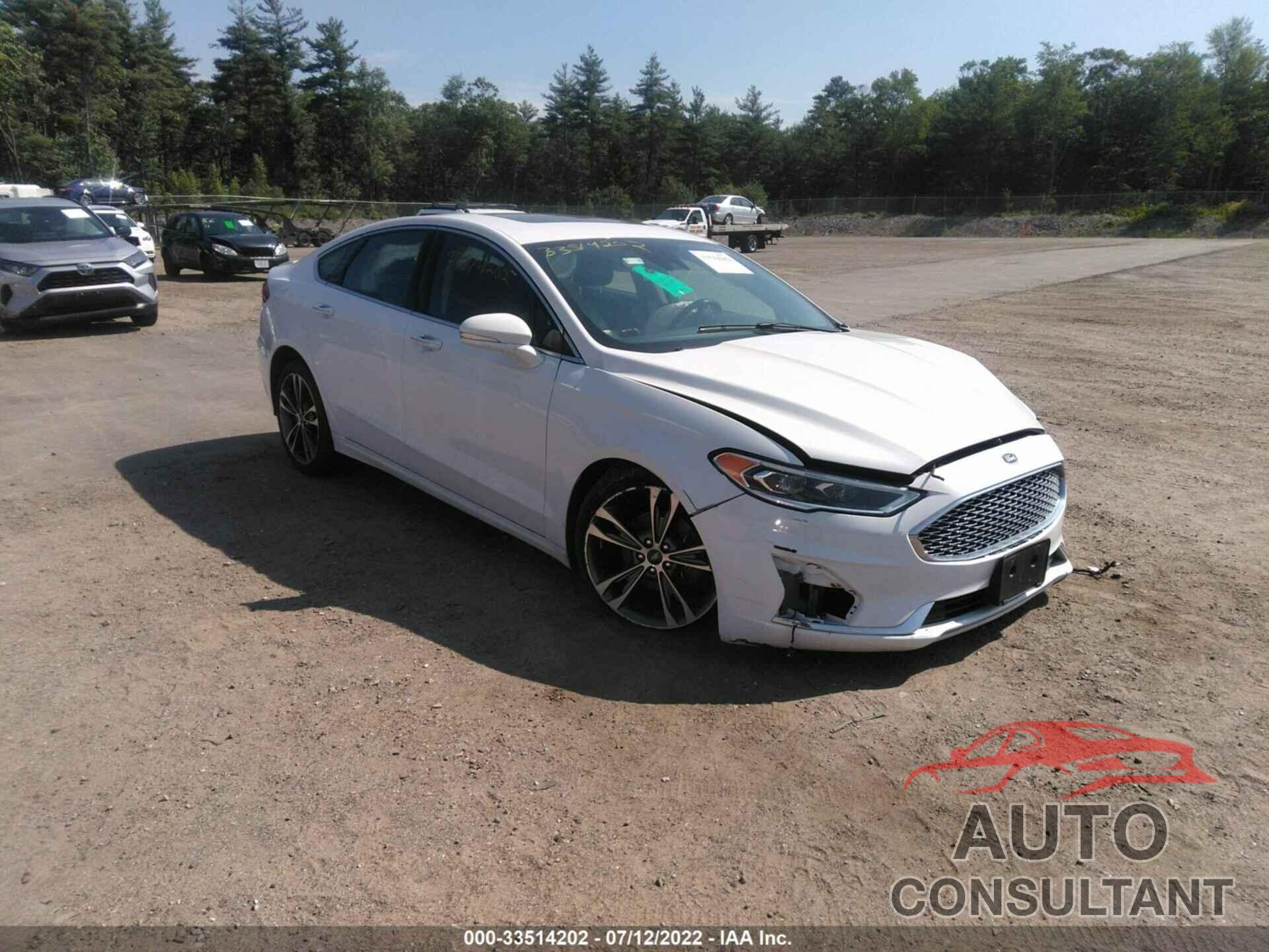 FORD FUSION 2019 - 3FA6P0D93KR109754