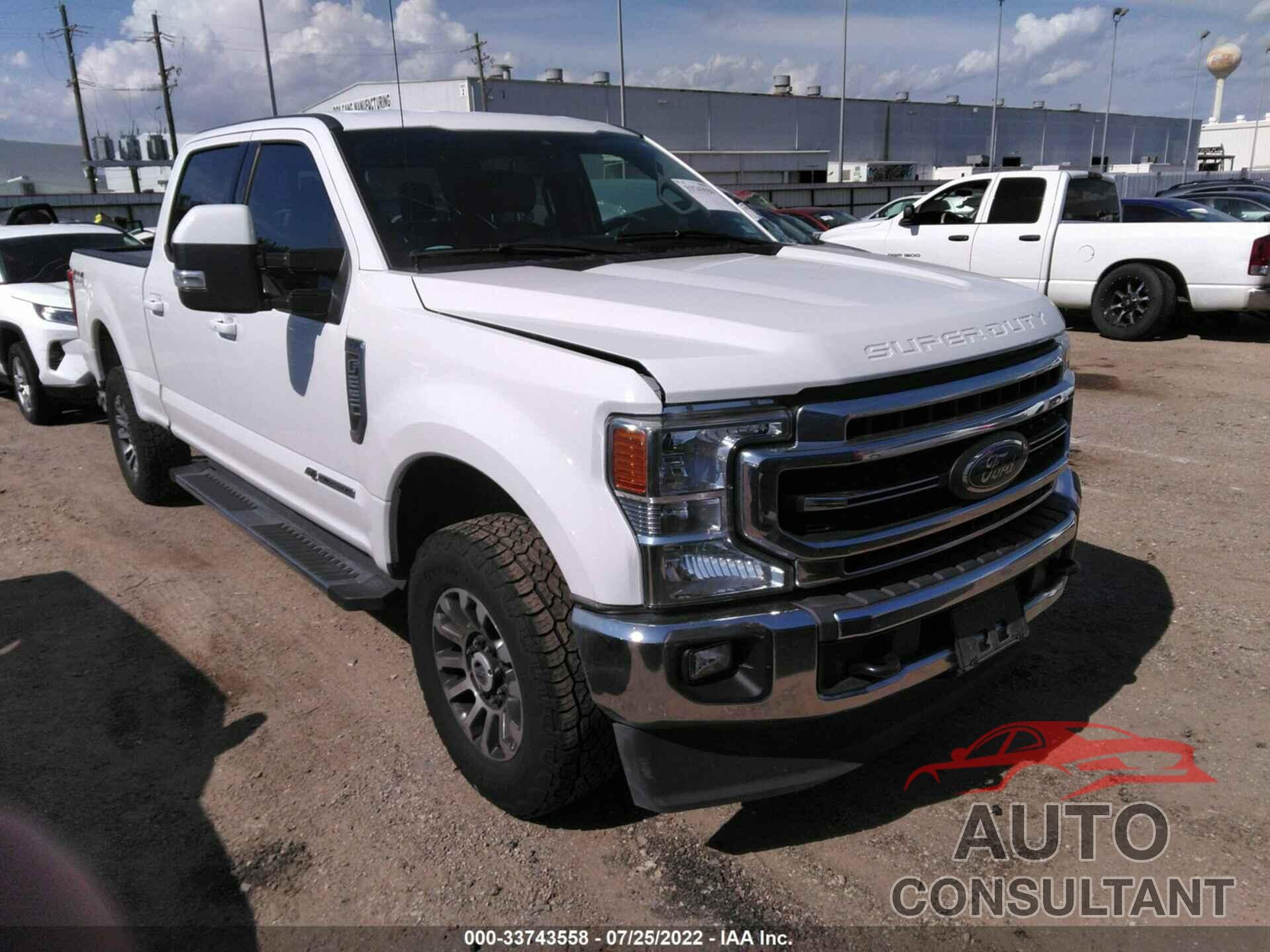 FORD SUPER DUTY F-250 SRW 2020 - 1FT7W2BT2LEC22904