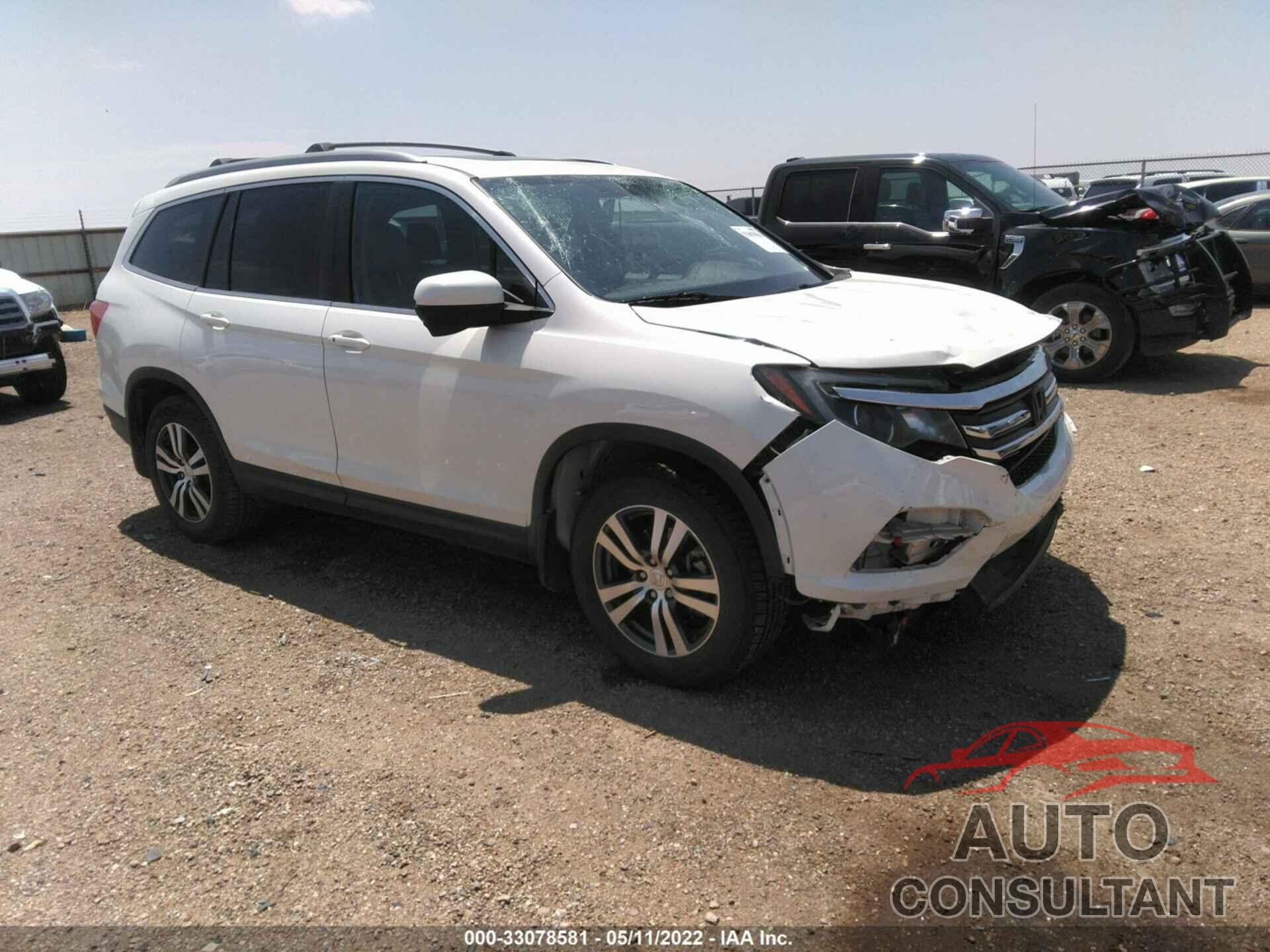 HONDA PILOT 2016 - 5FNYF5H56GB034048
