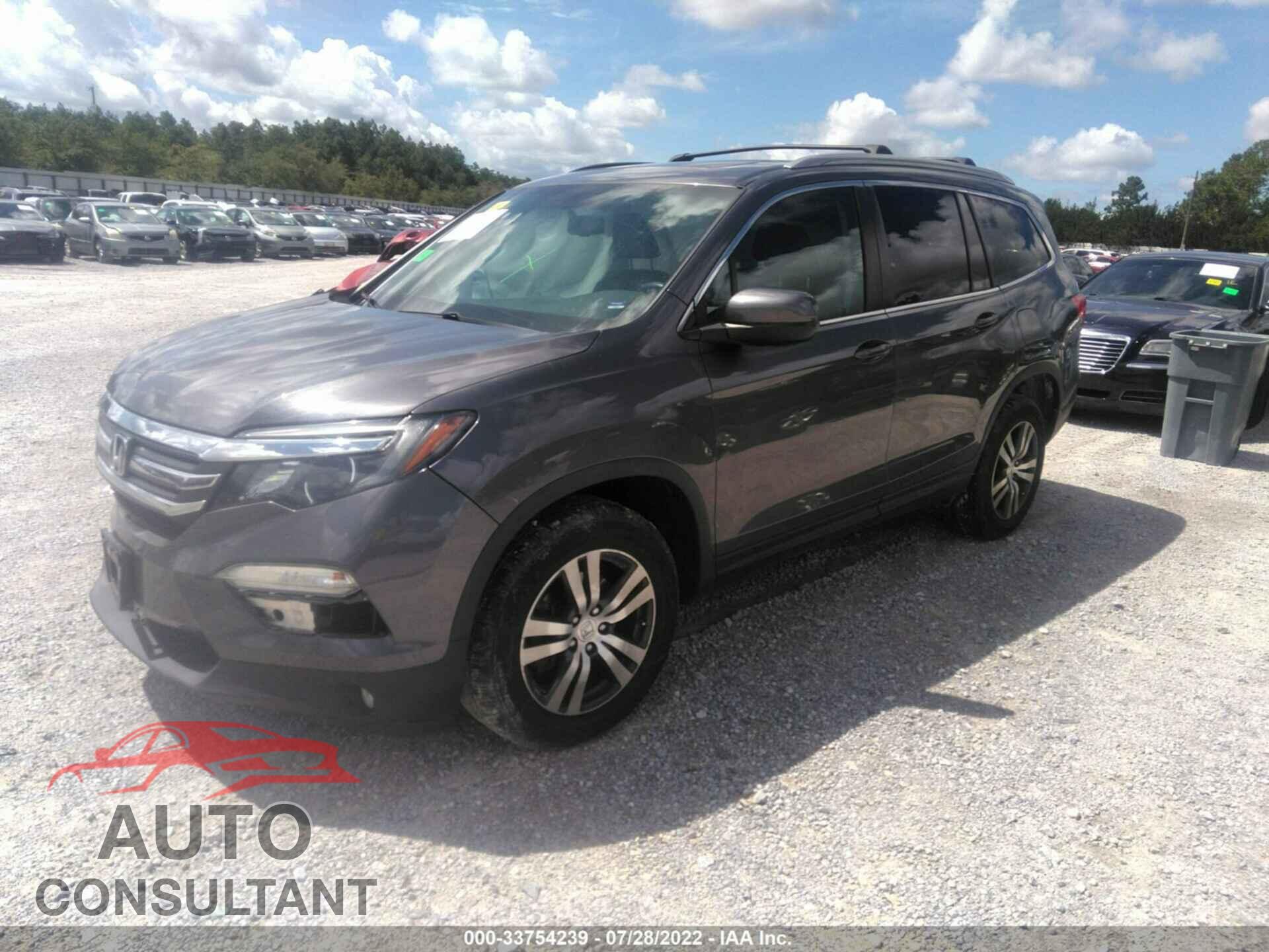 HONDA PILOT 2017 - 5FNYF6H54HB086110