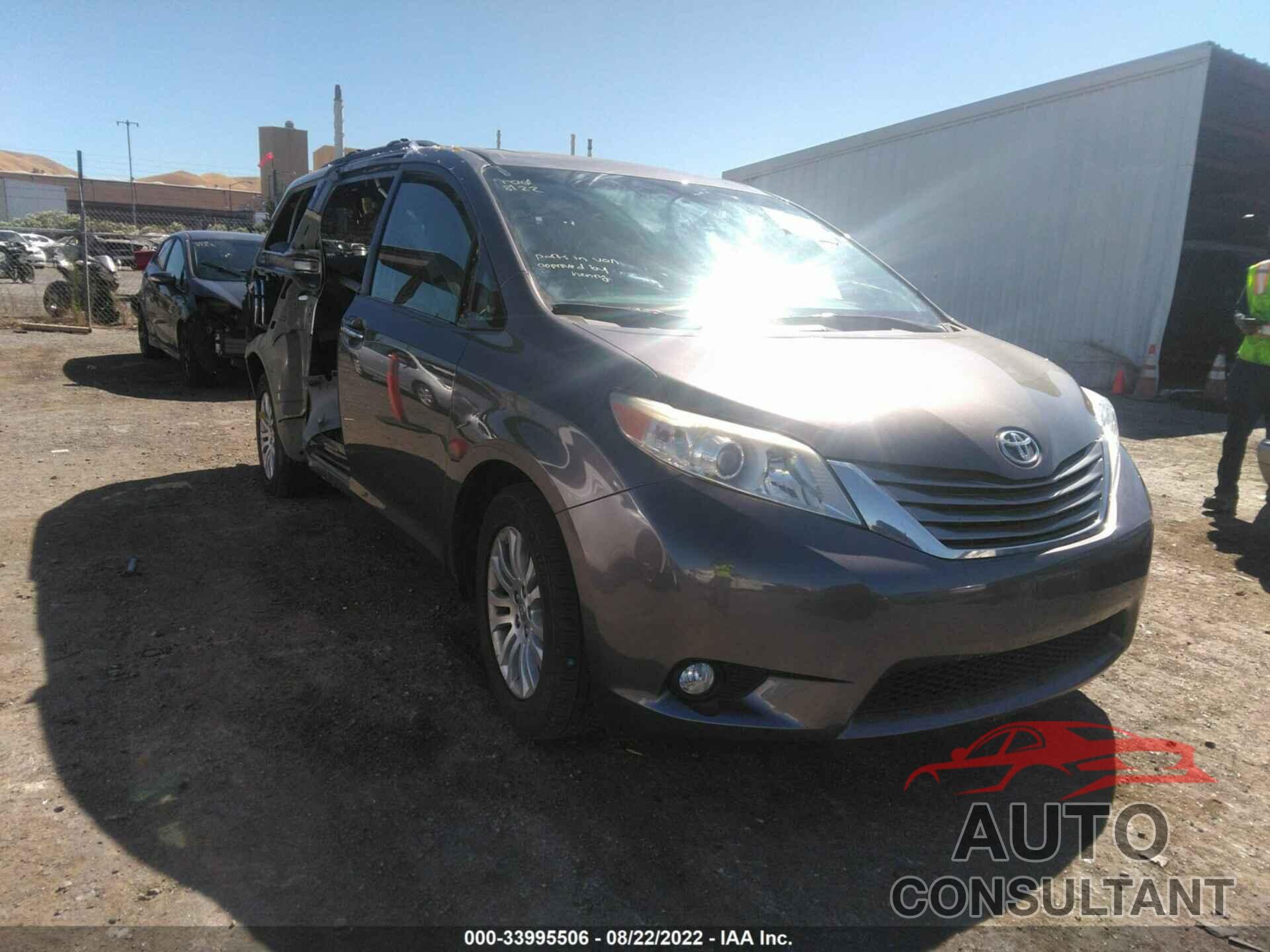 TOYOTA SIENNA 2017 - 5TDYZ3DC6HS881018