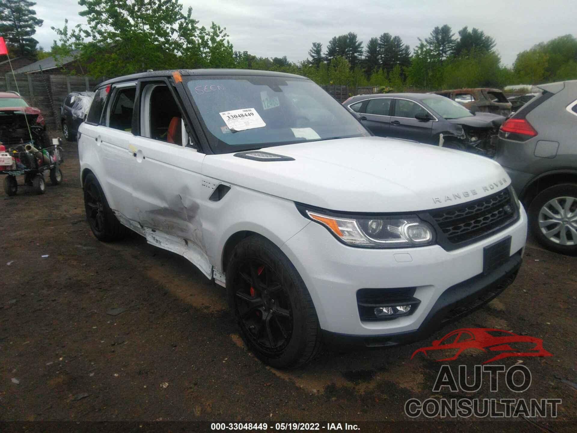 LAND ROVER RANGE ROVER SPORT 2016 - SALWR2EF8GA599266