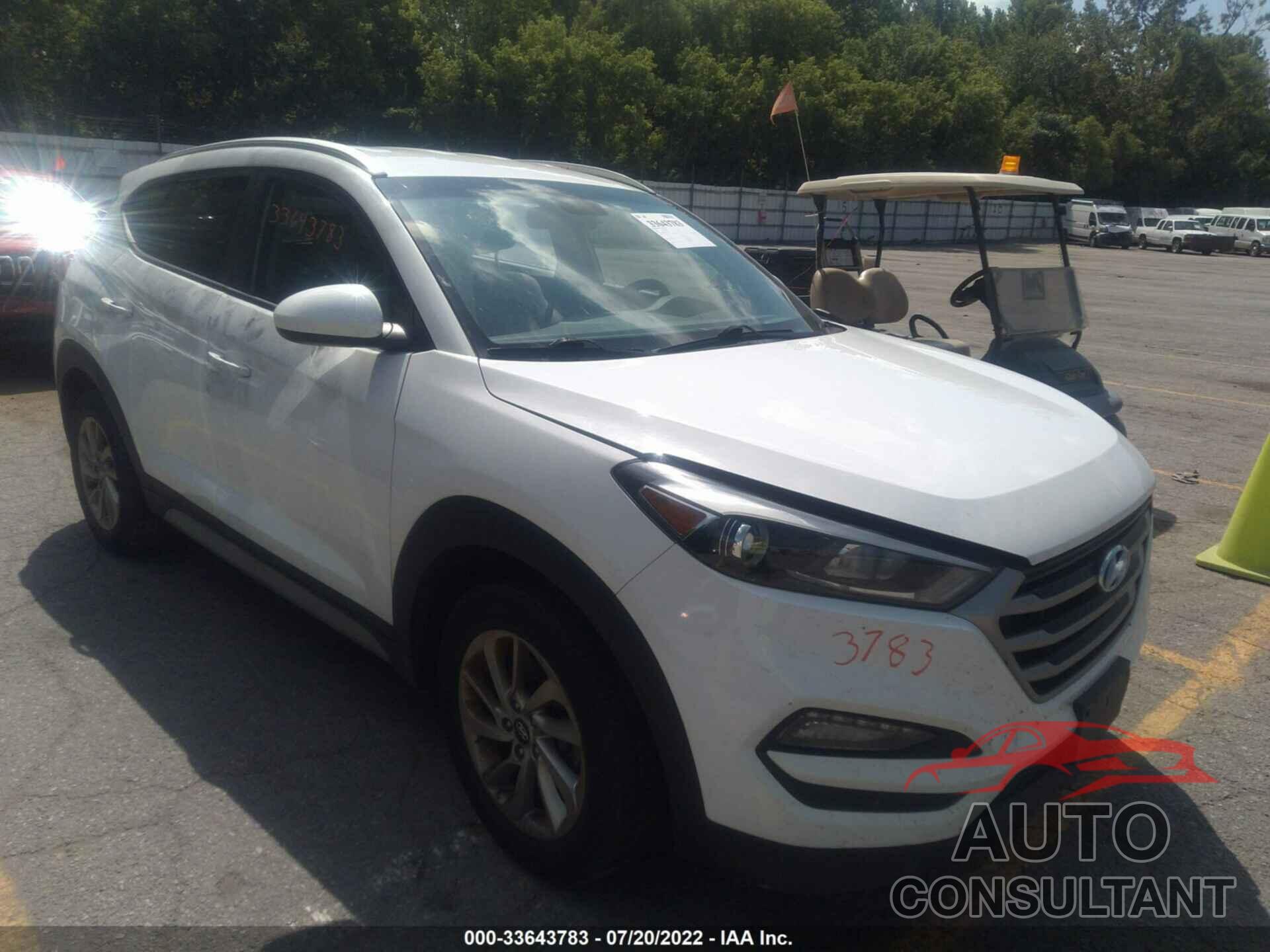 HYUNDAI TUCSON 2018 - KM8J3CA41JU675800