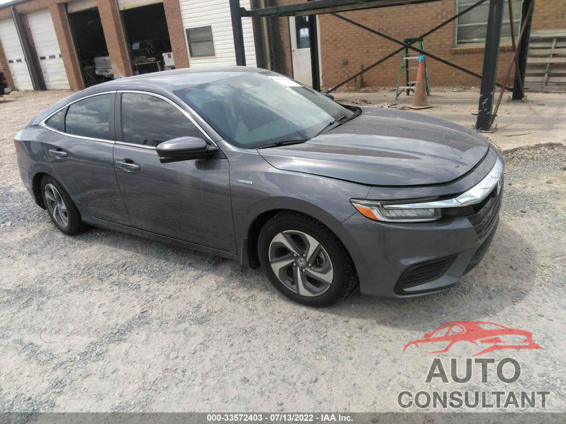 HONDA INSIGHT 2019 - 19XZE4F55KE017681