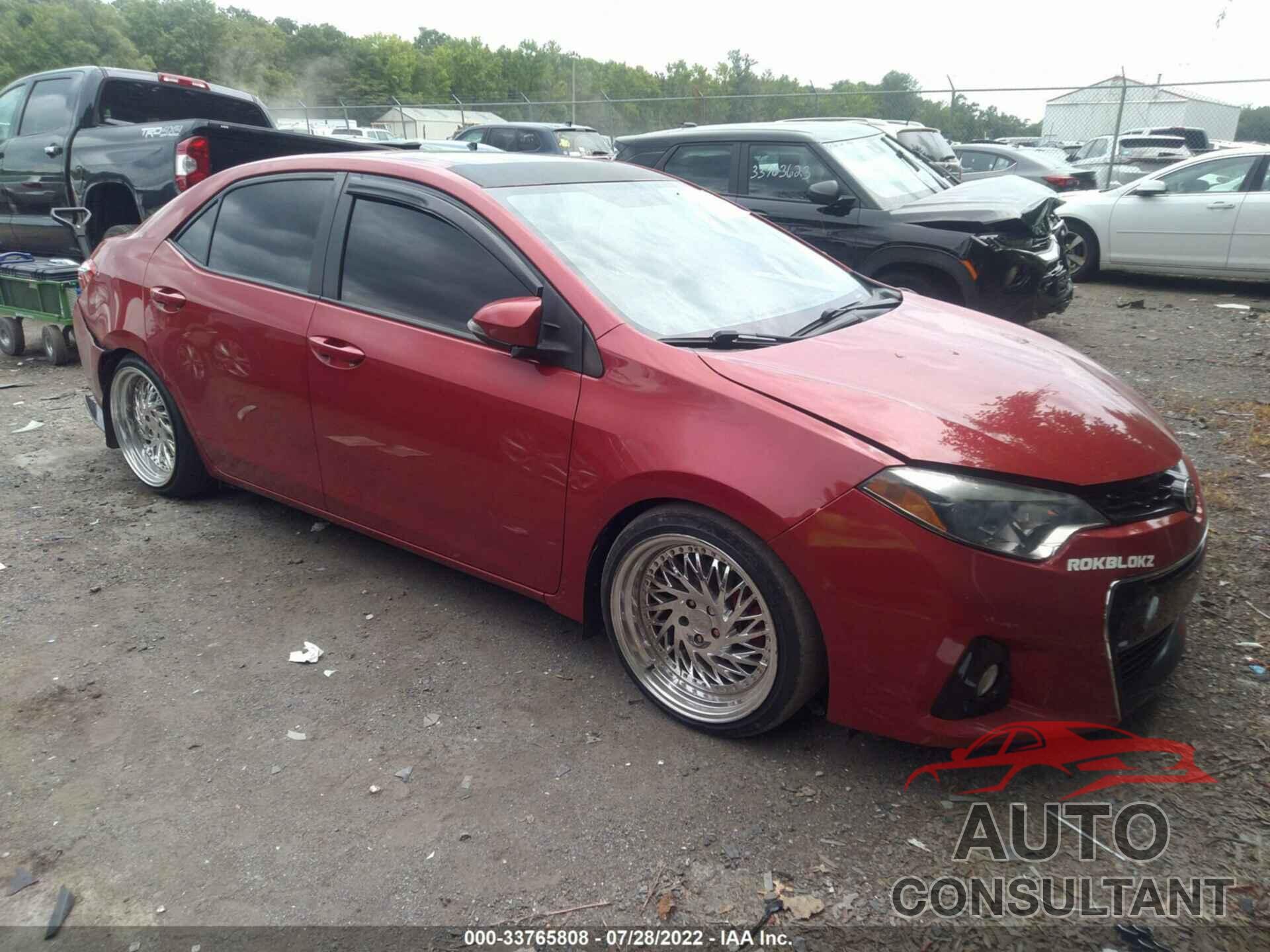 TOYOTA COROLLA 2016 - 2T1BURHE5GC645048