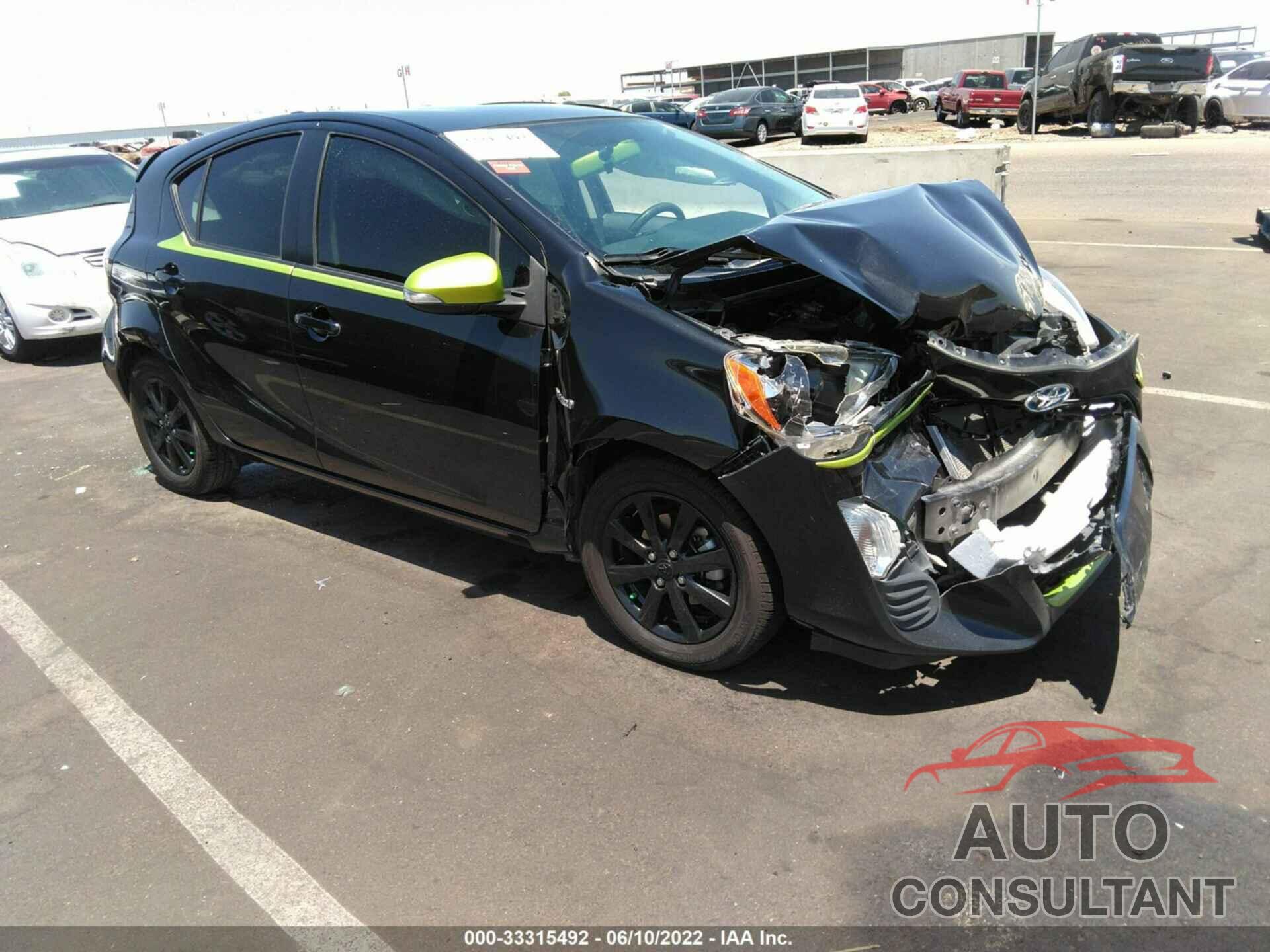 TOYOTA PRIUS C 2016 - JTDKDTB35G1116420