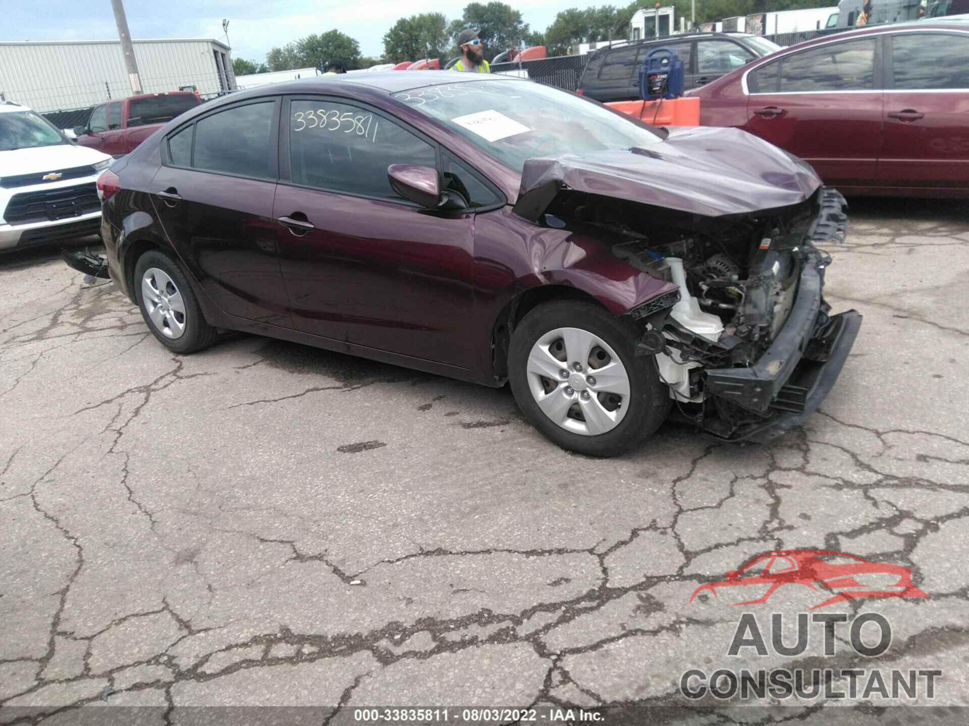 KIA FORTE 2017 - 3KPFK4A76HE104471