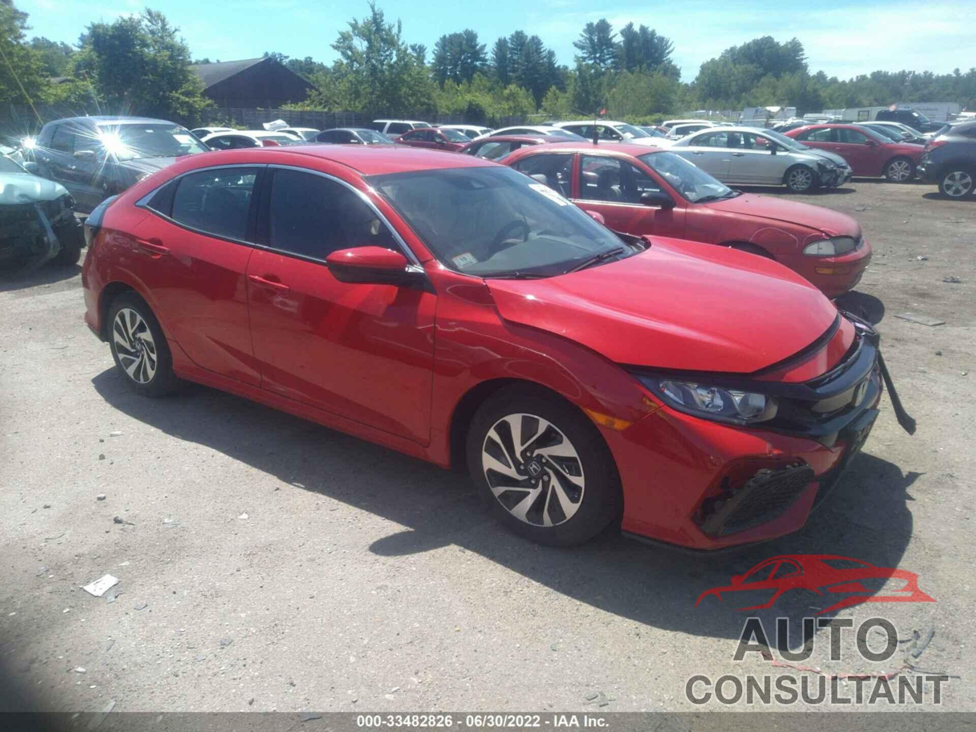 HONDA CIVIC HATCHBACK 2019 - SHHFK7H35KU423056