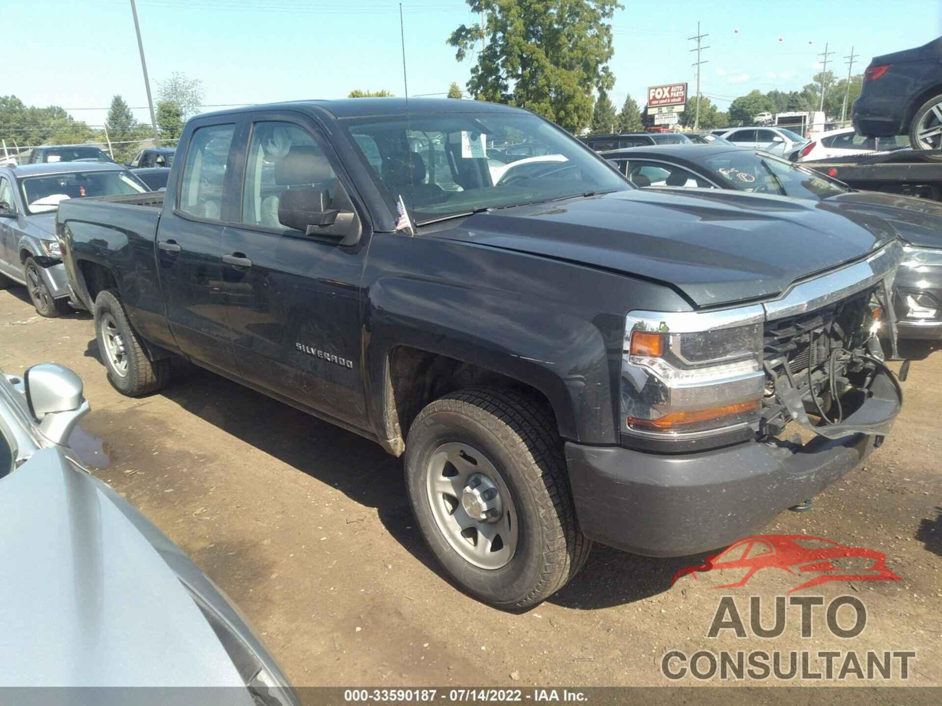 CHEVROLET SILVERADO 1500 2017 - 1GCVKNEH3HZ186801