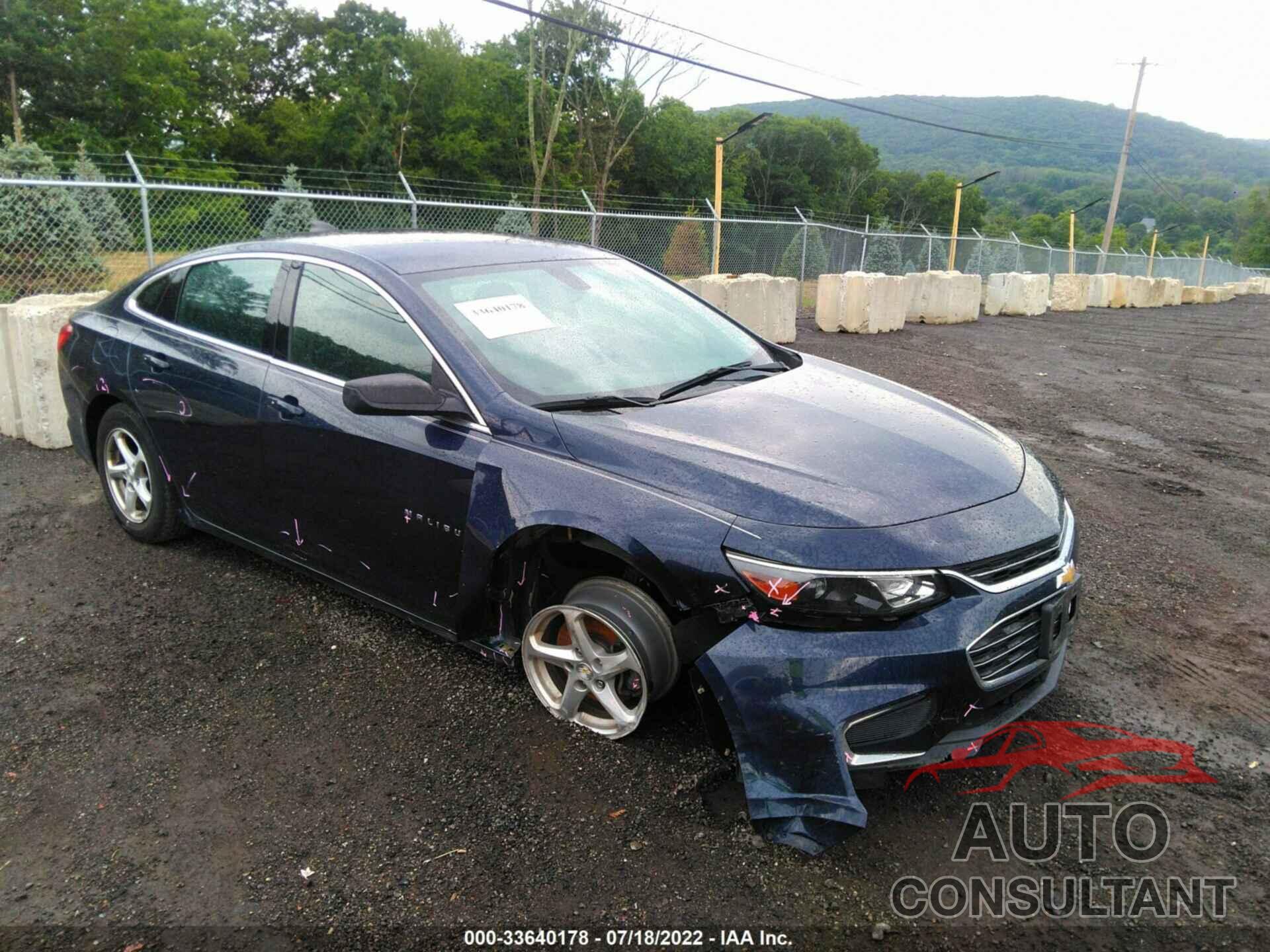 CHEVROLET MALIBU 2016 - 1G1ZB5ST3GF275416