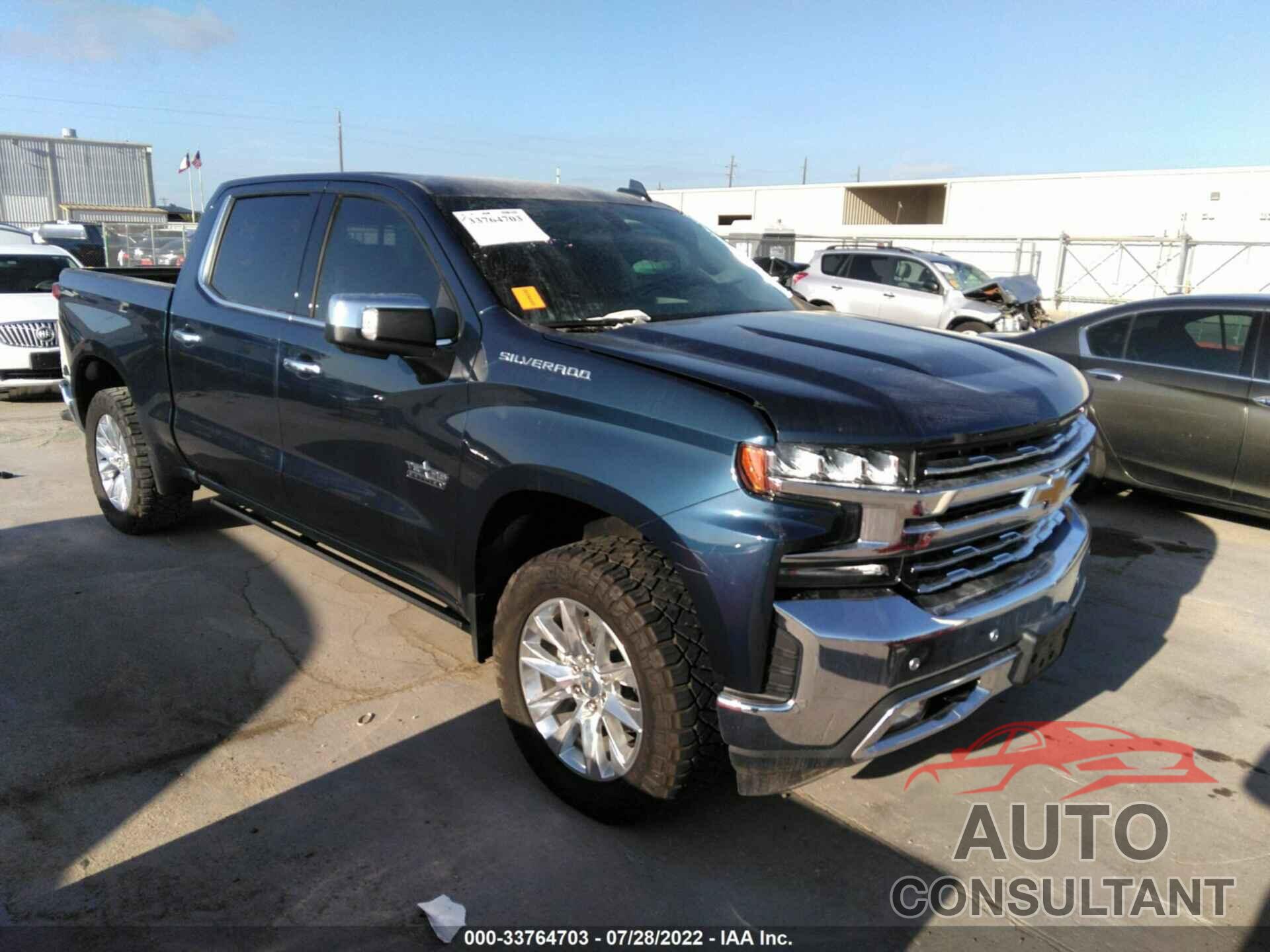 CHEVROLET SILVERADO 1500 2021 - 3GCPWEED1MG114287