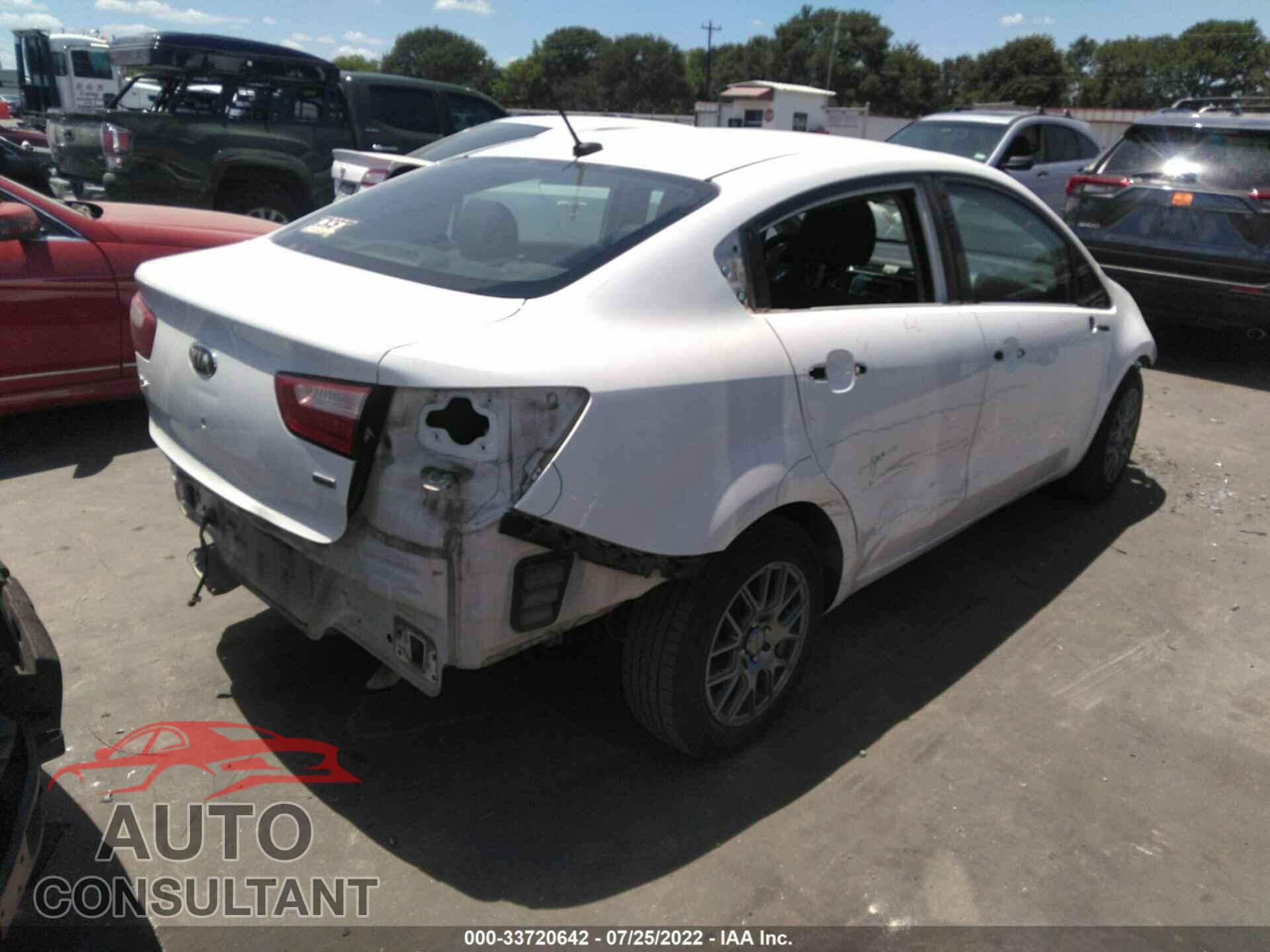 KIA RIO 2016 - KNADM4A33G6579155