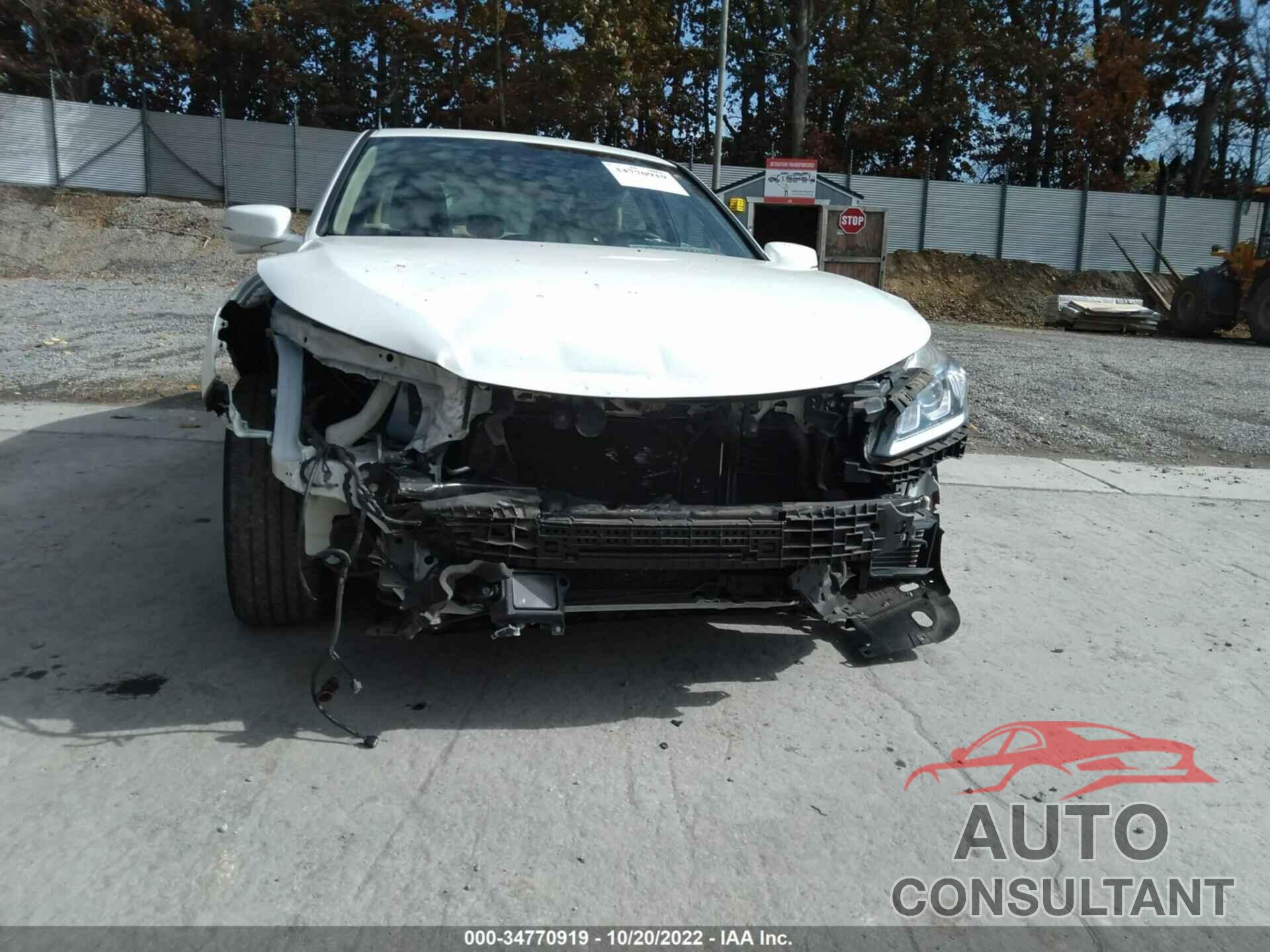 HONDA ACCORD HYBRID 2017 - JHMCR6F32HC019021