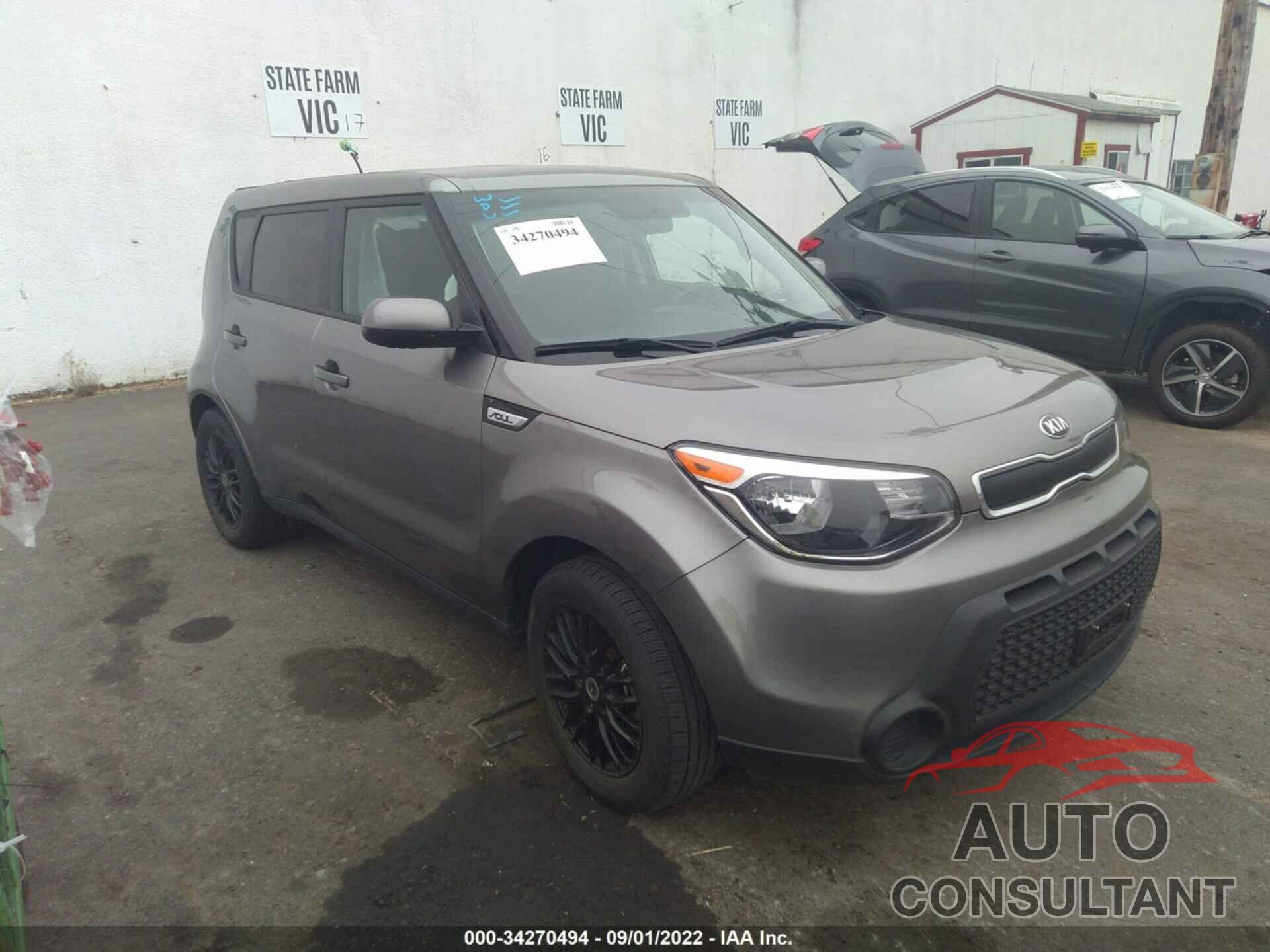 KIA SOUL 2016 - KNDJN2A20G7387295