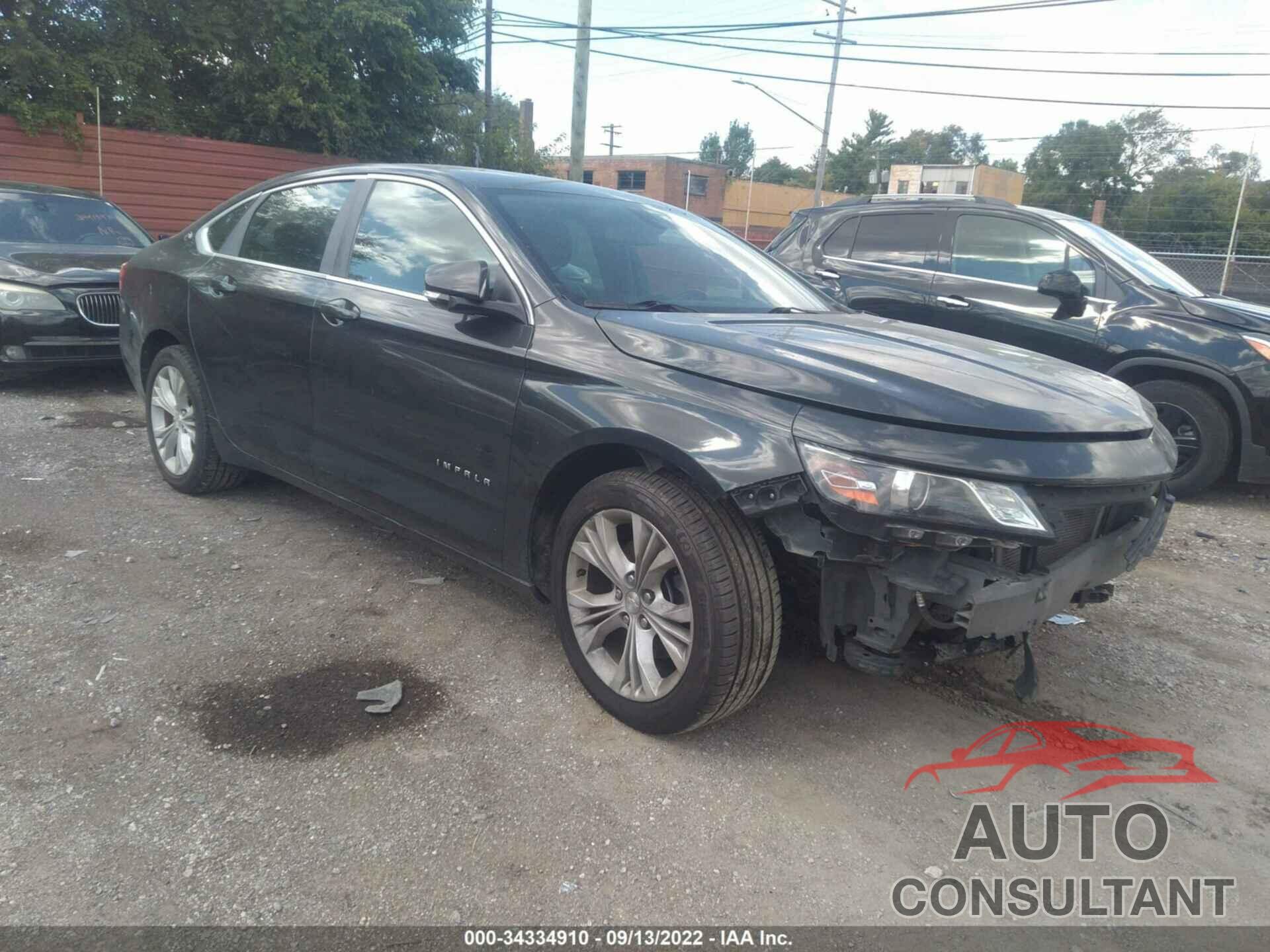 CHEVROLET IMPALA 2015 - 2G1125S39F9223681