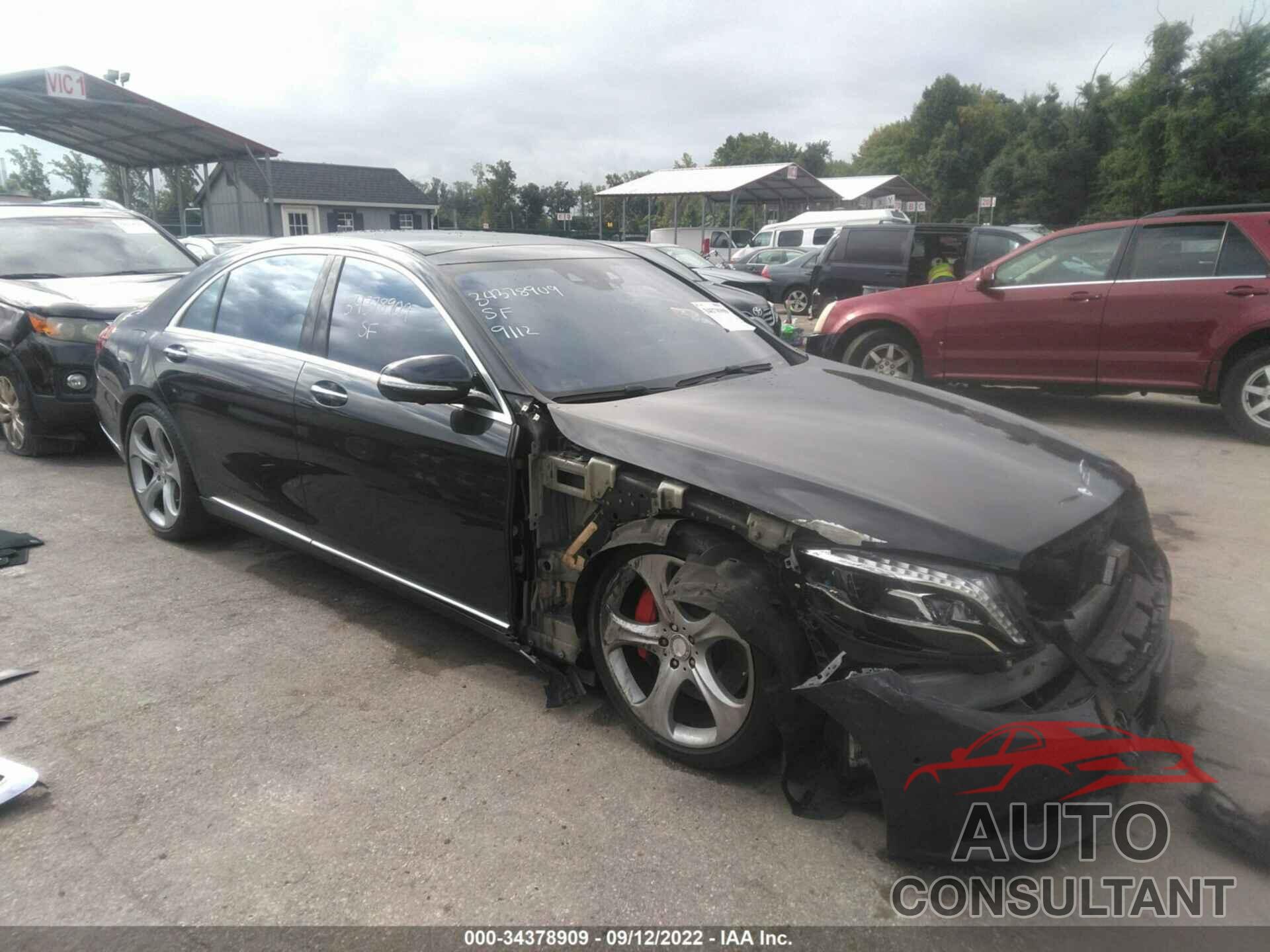 MERCEDES-BENZ S-CLASS 2015 - WDDUG8FB6FA107471