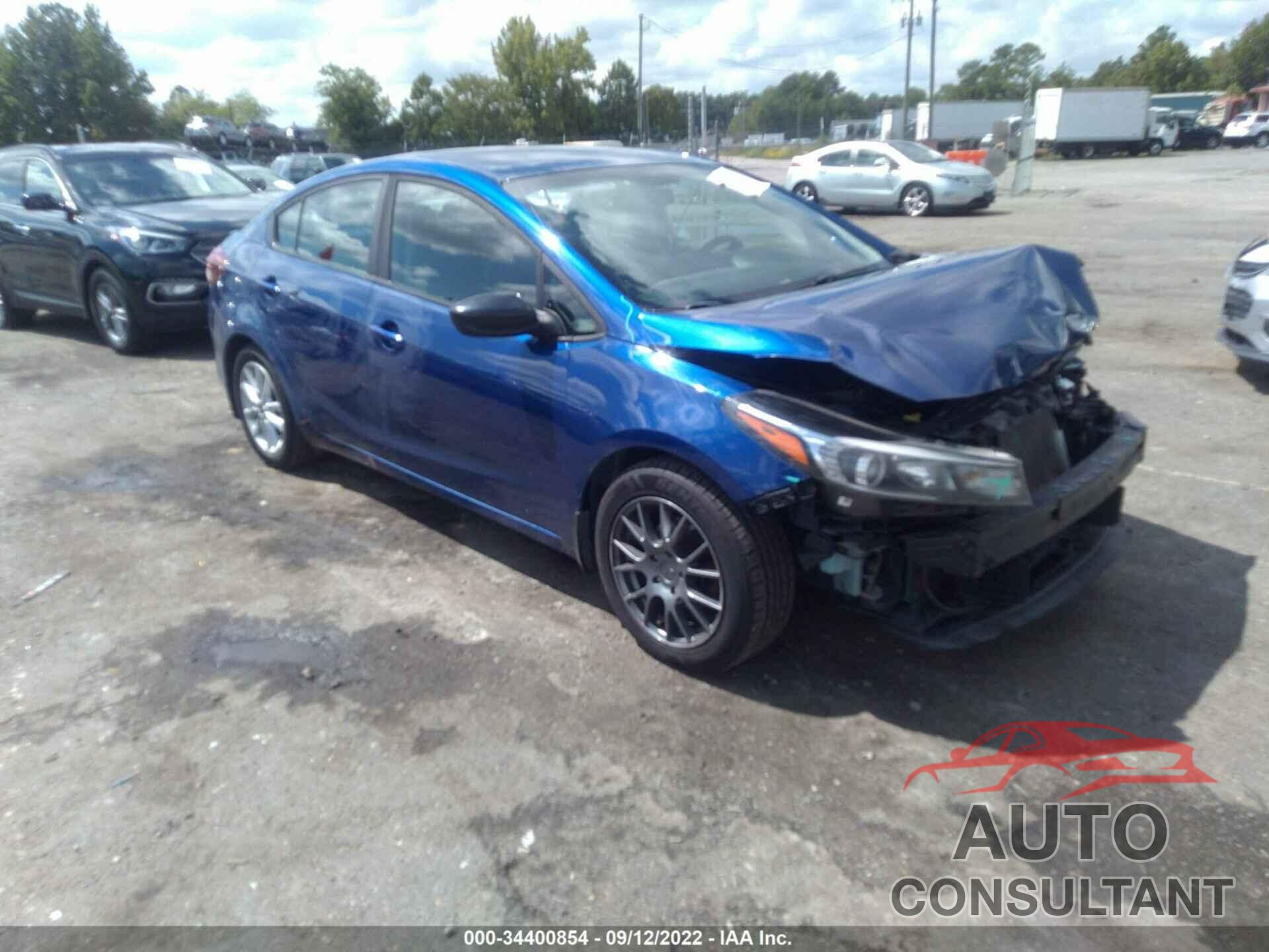 KIA FORTE 2017 - 3KPFL4A76HE104399