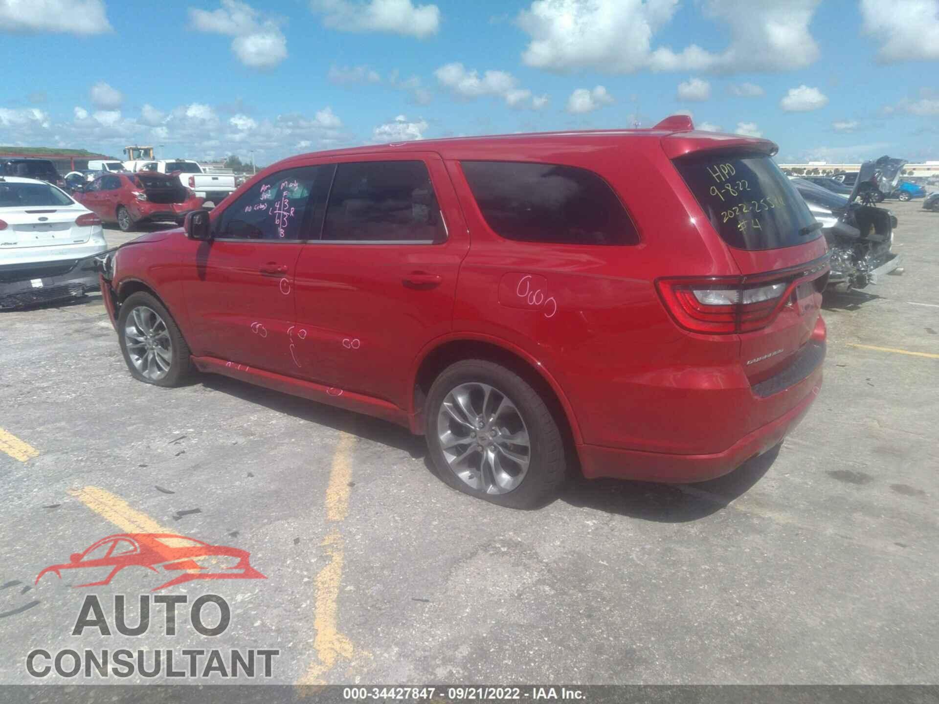 DODGE DURANGO 2019 - 1C4RDHDG6KC645013