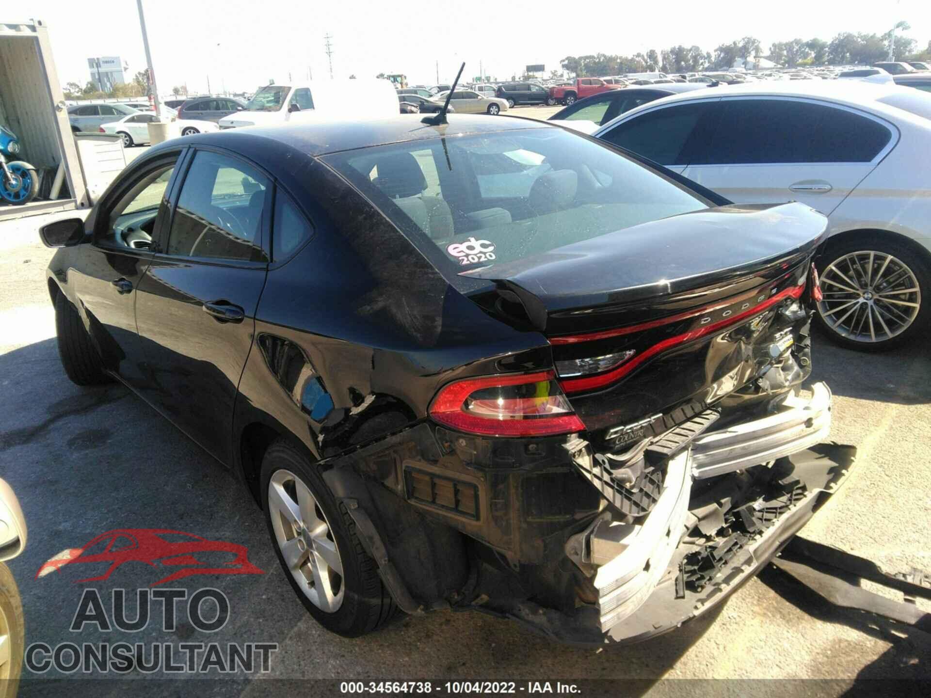 DODGE DART 2016 - 1C3CDFBA0GD591268