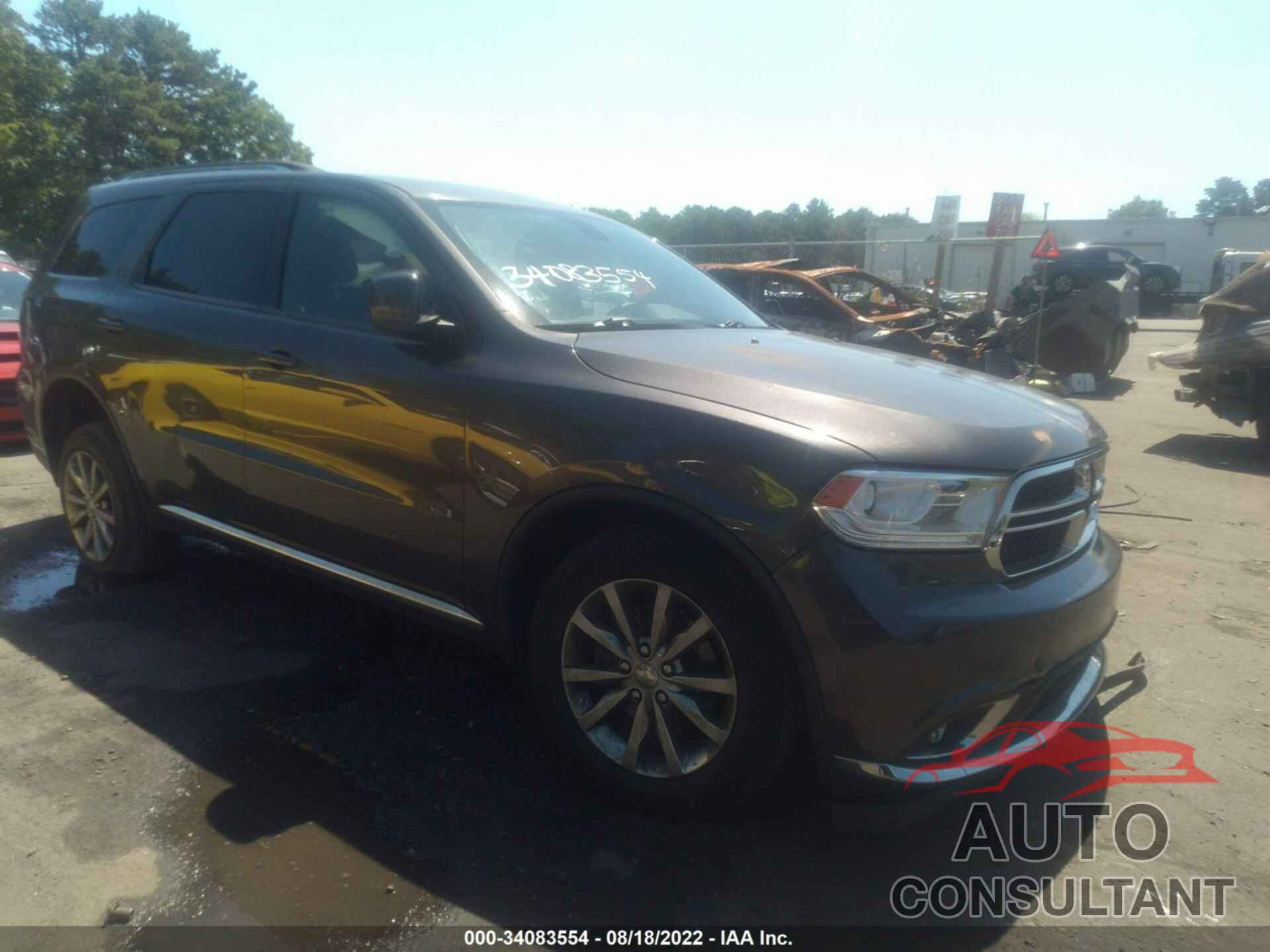 DODGE DURANGO 2018 - 1C4RDJAG7JC112470