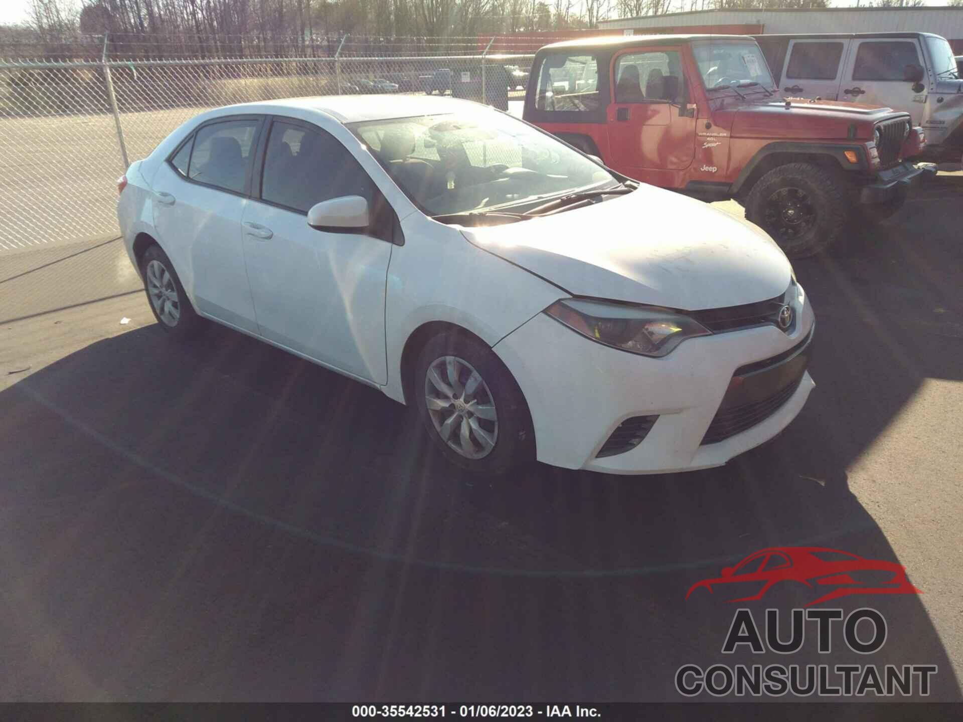 TOYOTA COROLLA 2015 - 2T1BURHE9FC299939