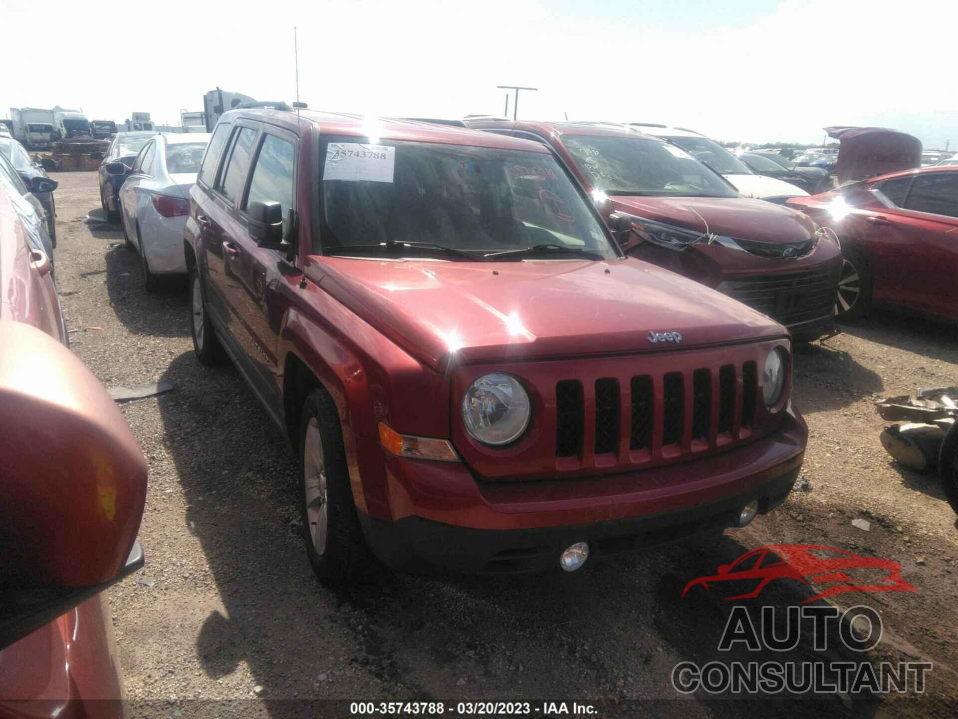 JEEP PATRIOT 2017 - 1C4NJPFA5HD161198